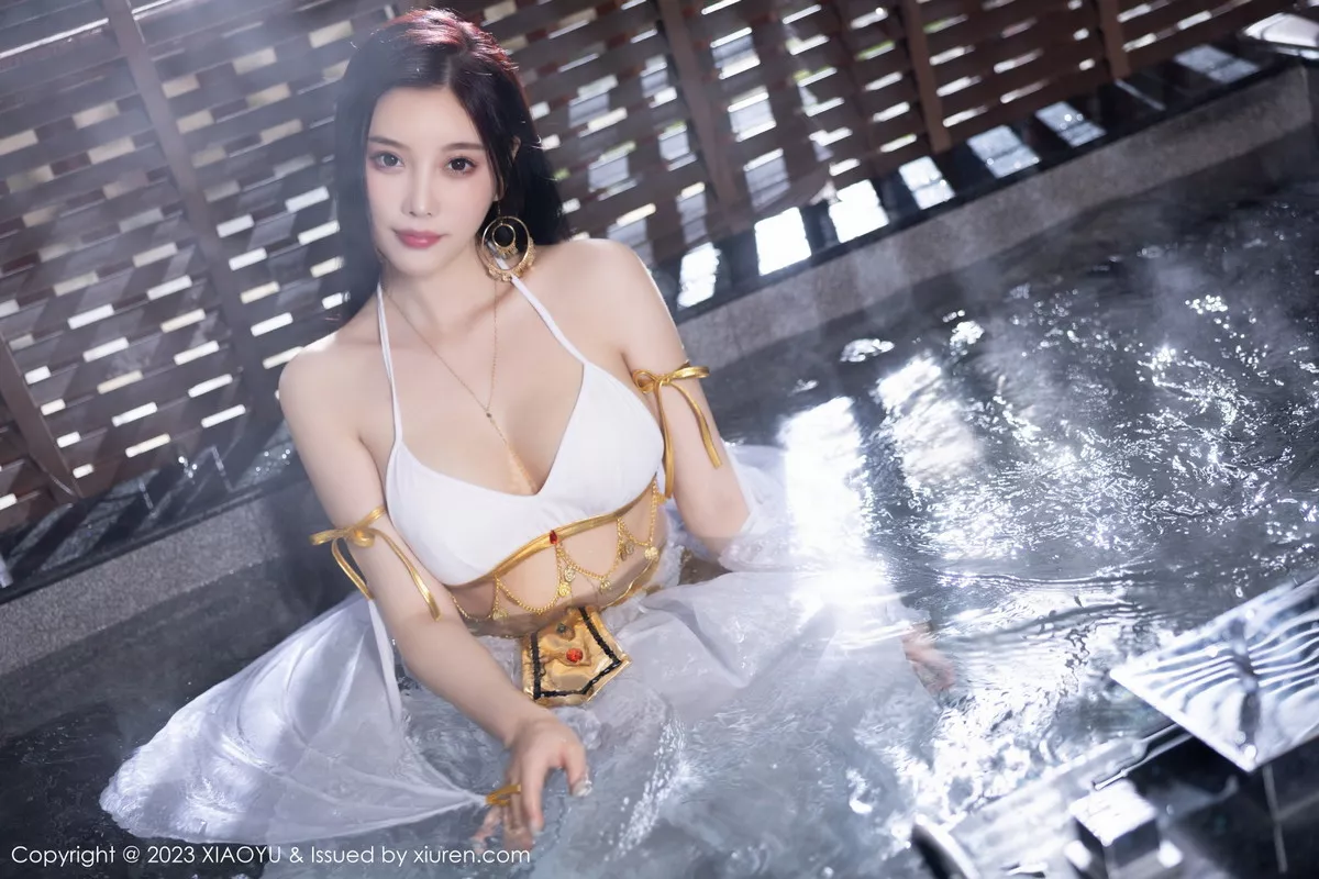 秀人集.com_[XiaoYu画语界]Vol.973_女神杨晨晨Yome性感白色诱人服饰秀完美绝伦身材撩人诱惑写真86P