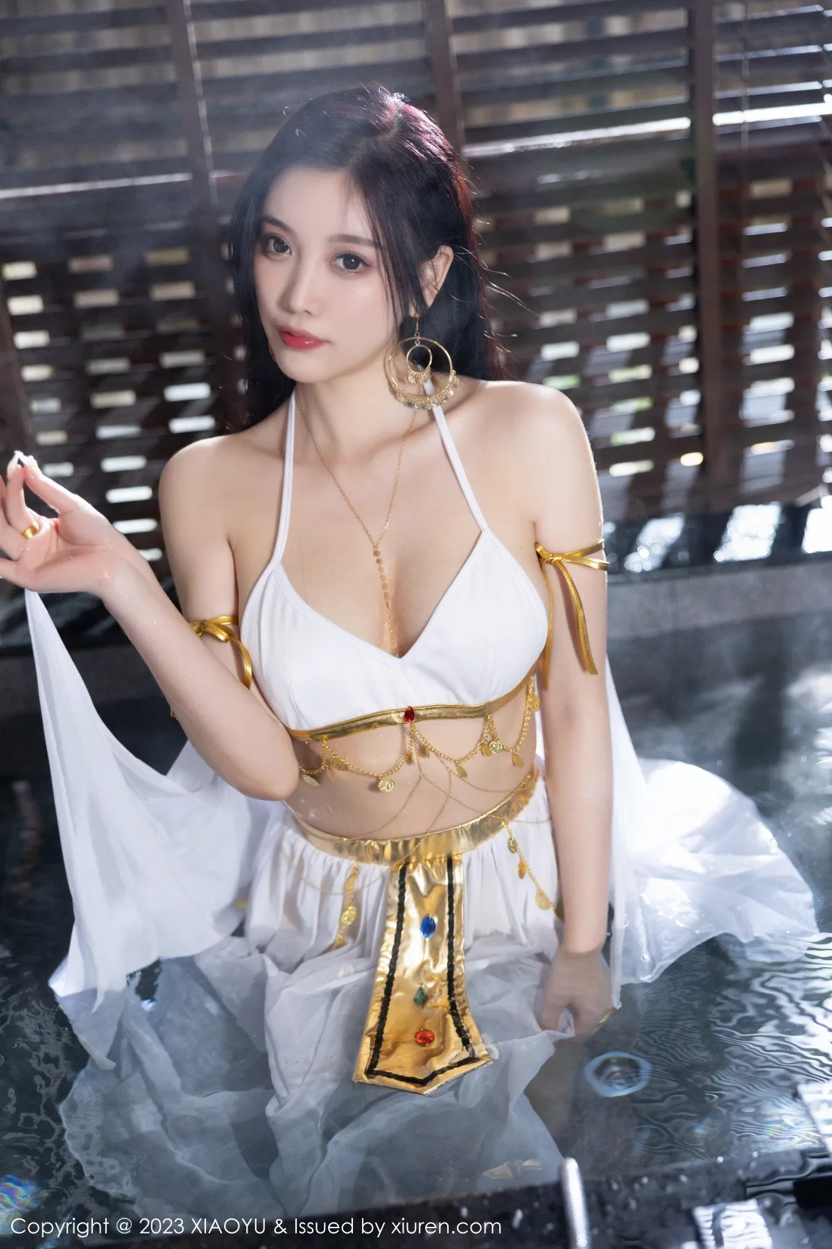 秀人集.com_[XiaoYu画语界]Vol.973_女神杨晨晨Yome性感白色诱人服饰秀完美绝伦身材撩人诱惑写真86P