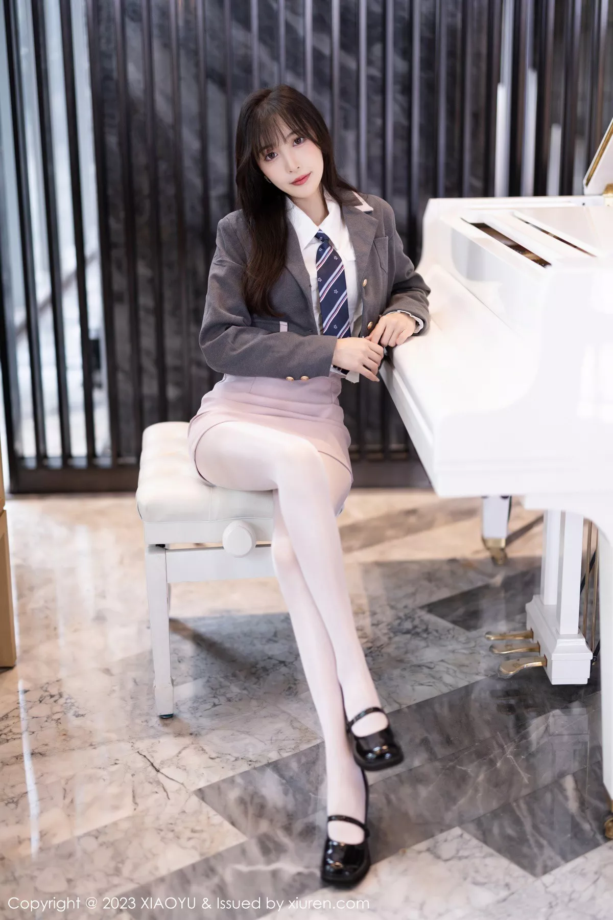 秀人集.com_[XiaoYu画语界]Vol.996_模特林星阑性感粉色情趣护士服配蕾丝吊袜秀惹火身材诱惑写真87P