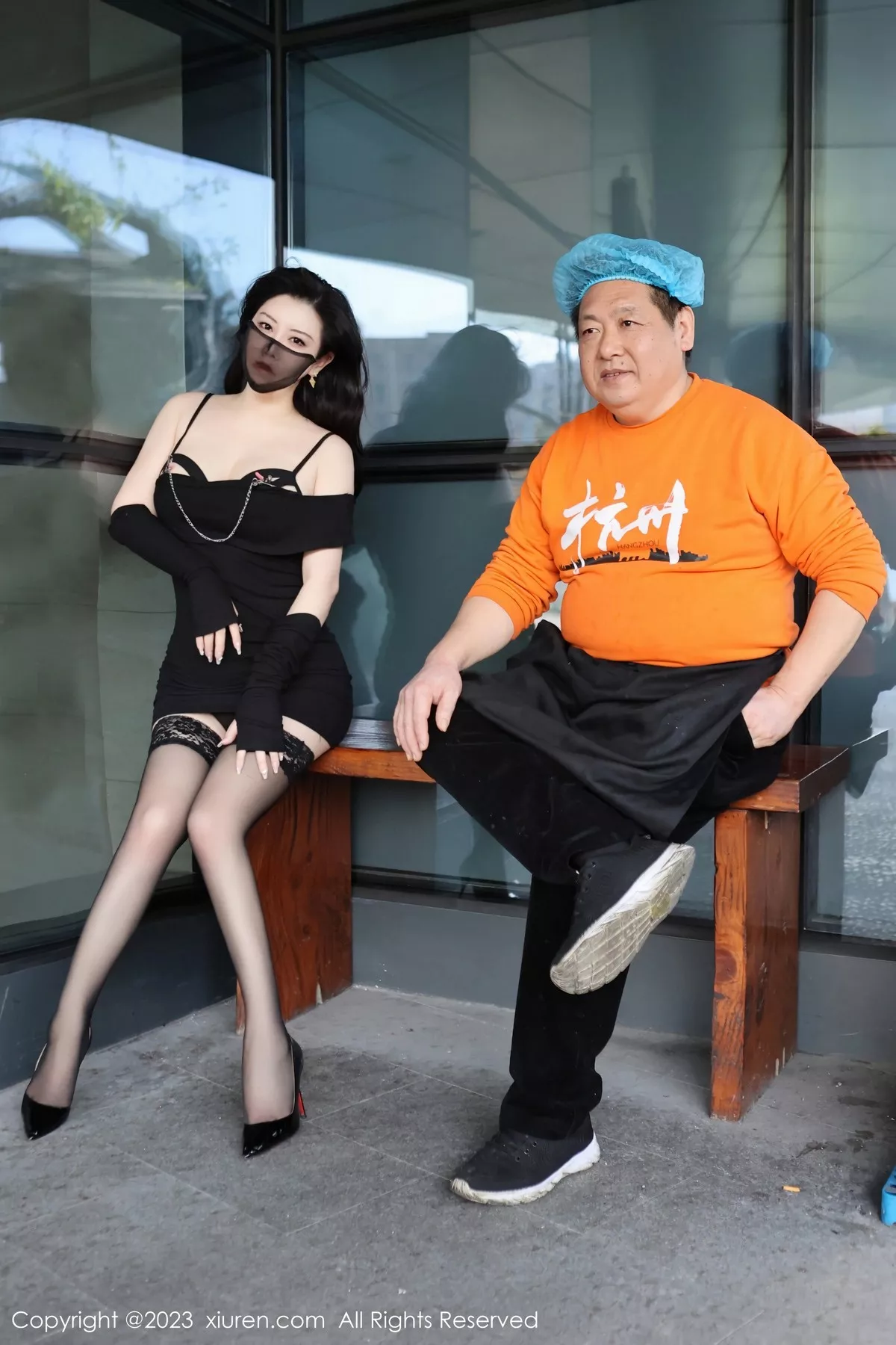 秀人集.com_[XiuRen秀人网]No.6515_模特王婉悠Queen性感黑色情趣内衣配蕾丝袜秀惹火身材诱惑写真80P