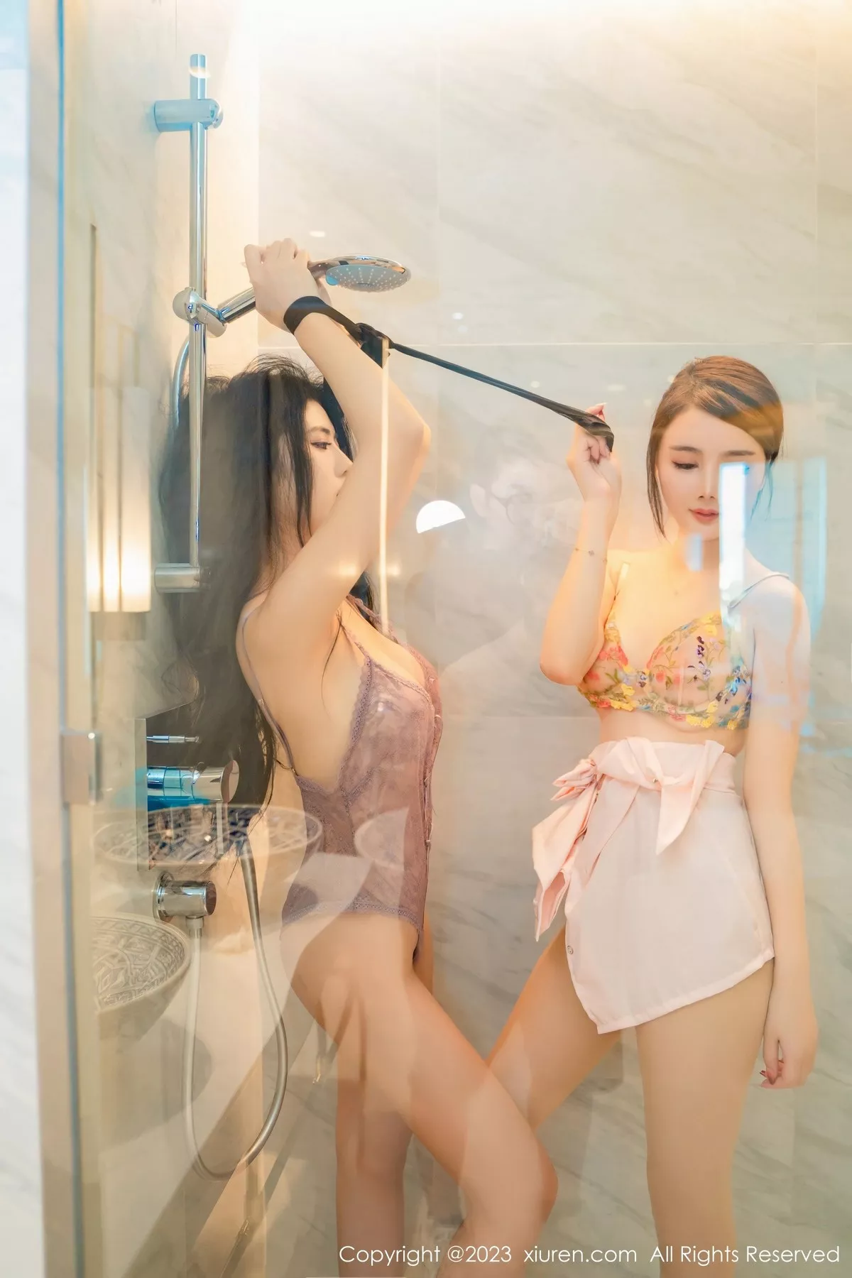 秀人集.com_[XiuRen秀人网]No.6546_模特合集女神浅浅Danny酒店场景性感姐妹花私房情趣诱惑写真94P