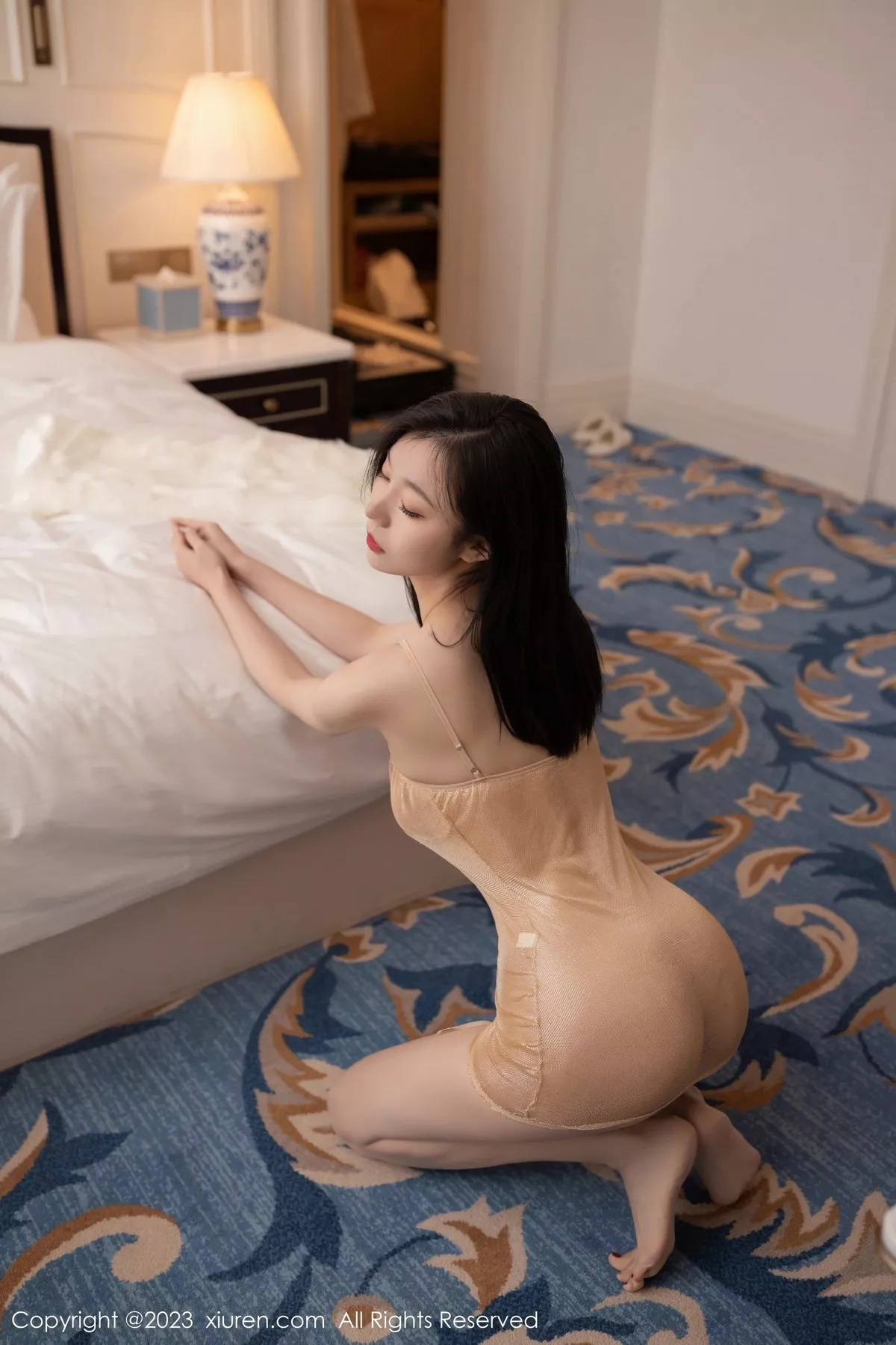 秀人集.com_[XiuRen秀人网]No.6634_模特安然anran私房性感浅暖轻透情趣吊带裙秀曼妙身姿诱惑写真82P