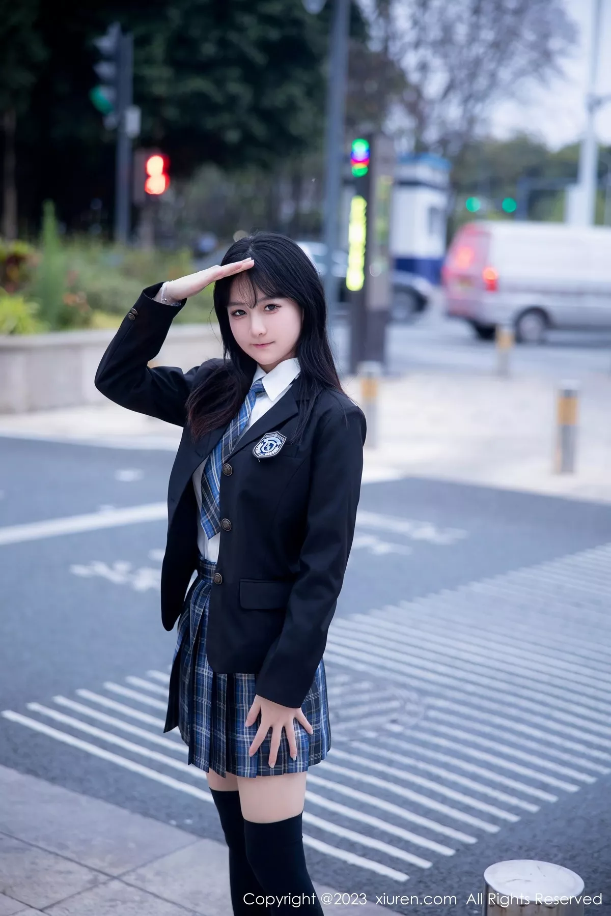 秀人集.com_[XiuRen秀人网]No.6662_模特幼幼学妹制服性感白T配格子裙露白色蕾丝内衣完美诱惑写真92P