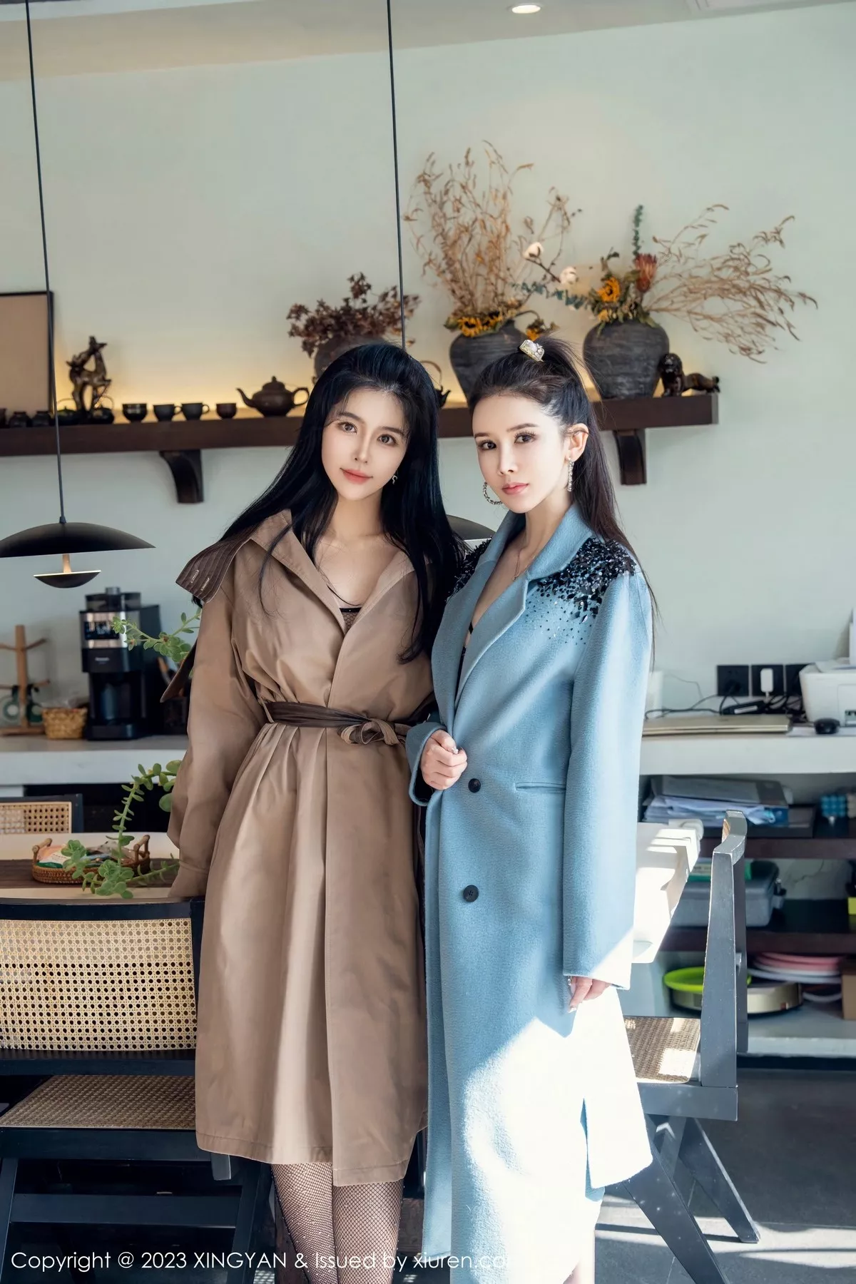 秀人集.com_[XINGYAN星颜社]VOL.192_女神刘钰儿＆李丽莎合集性感轻透黑色情趣服秀惹火身材诱惑写真80P