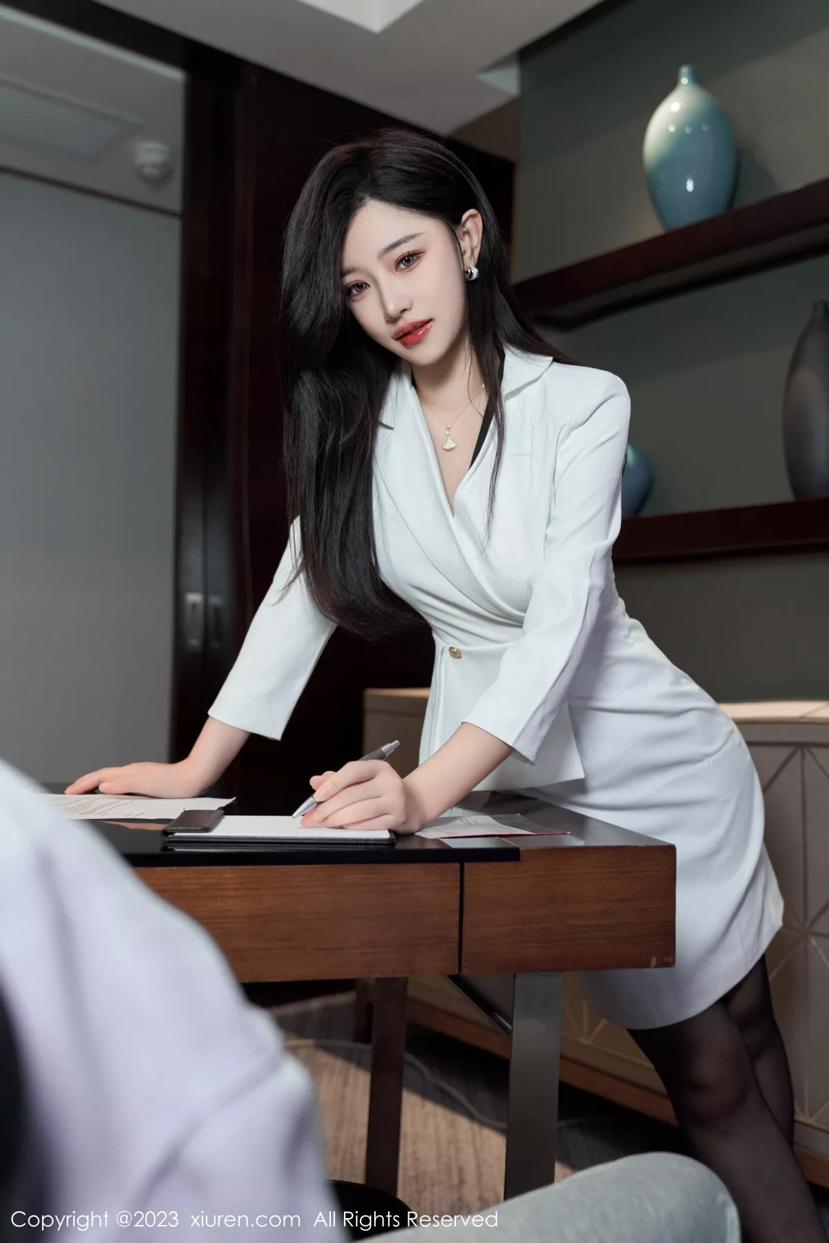 秀人集.com_[XiuRen秀人网]No.6900_模特妙可可Cheese性感黑色蕾丝薄纱服秀完美身材惹火诱惑写真80P