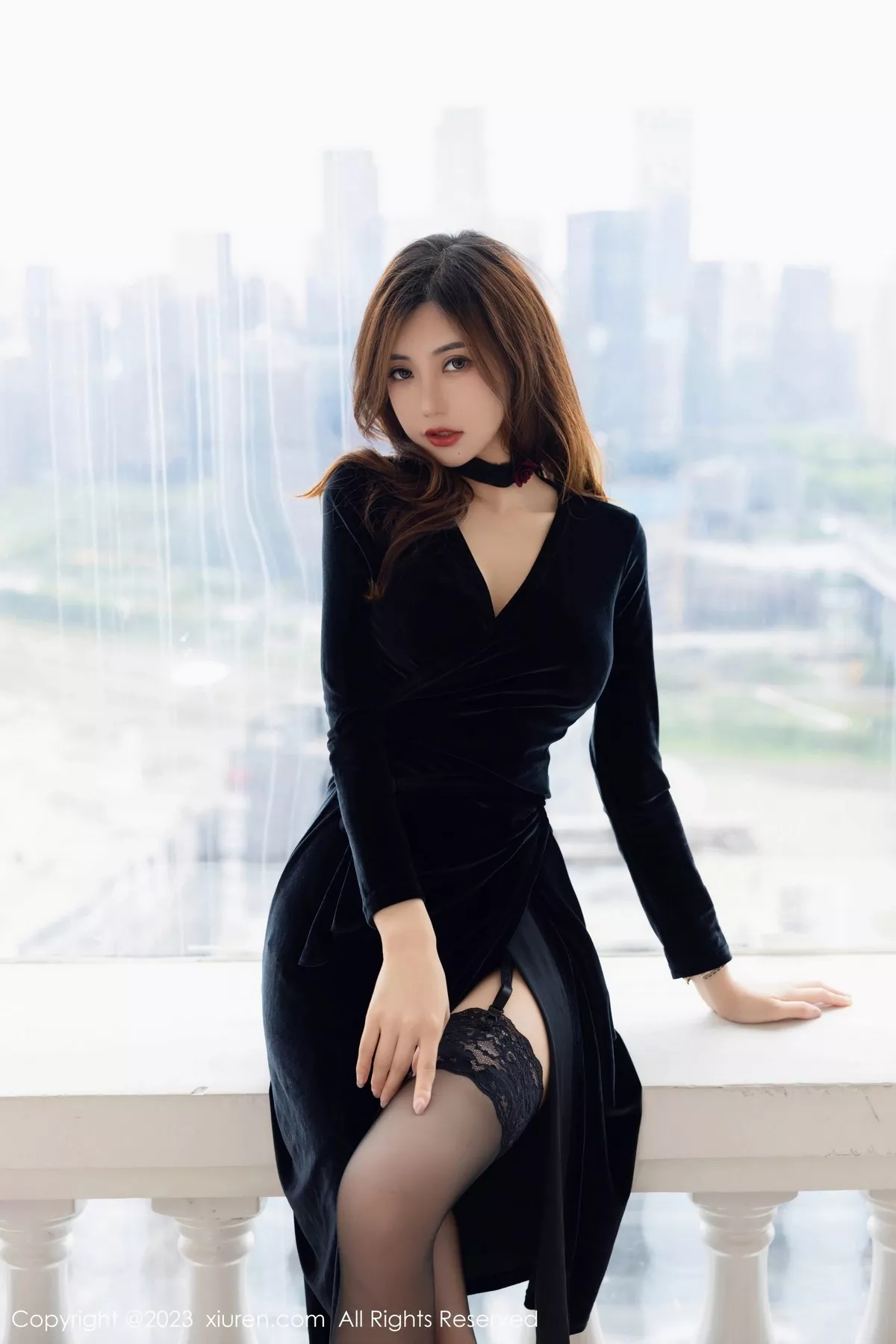 秀人集.com_[XiuRen秀人网]No.7005_女神绮里嘉ula性感黑色长裙配超薄黑丝秀曼妙身材迷人诱惑写真88P