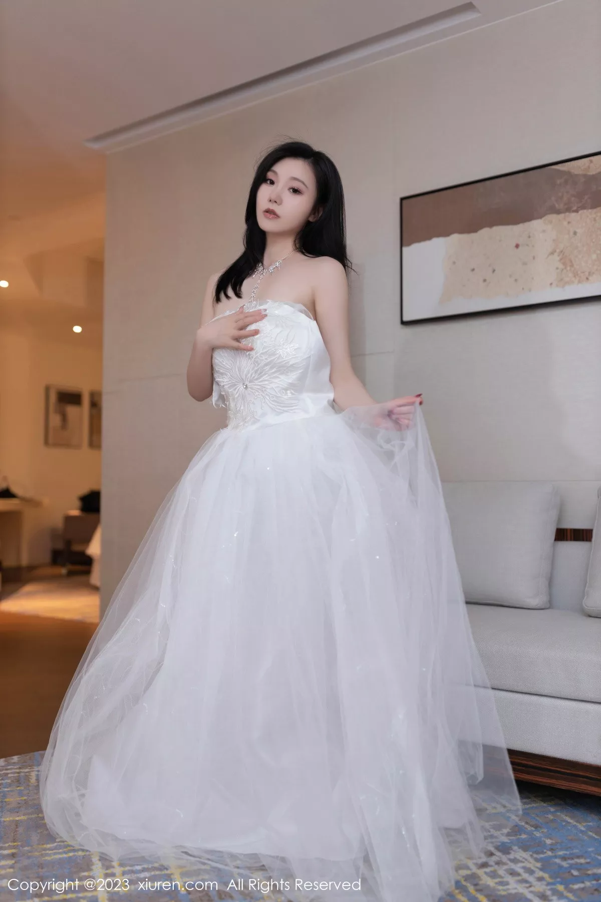 秀人集.com_[XiuRen秀人网]No.7201_模特安然anran私房脱性感白色婚纱长裙秀惹火身材撩人诱惑写真79P