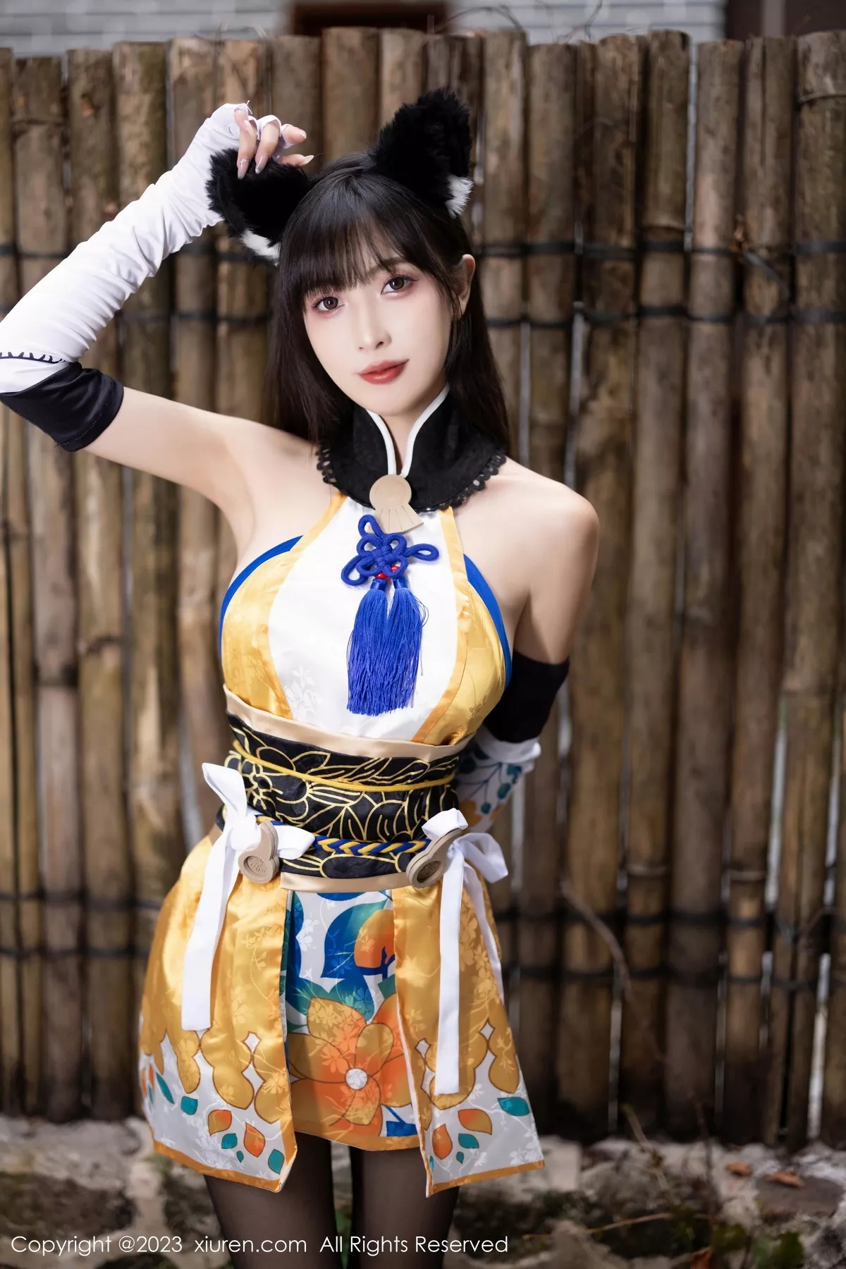 秀人集.com_[XiuRen秀人网]No.7231_模特林星阑性感连衣短裙+豹纹内衣配白丝袜秀曼妙身姿诱惑写真90P