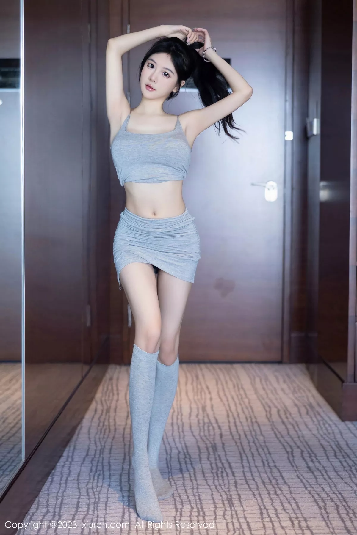 秀人集.com_[XiuRen秀人网]No.7258_模特合集女神幼幼双人性感紧身瑜伽运动装秀完美身材诱惑写真114P