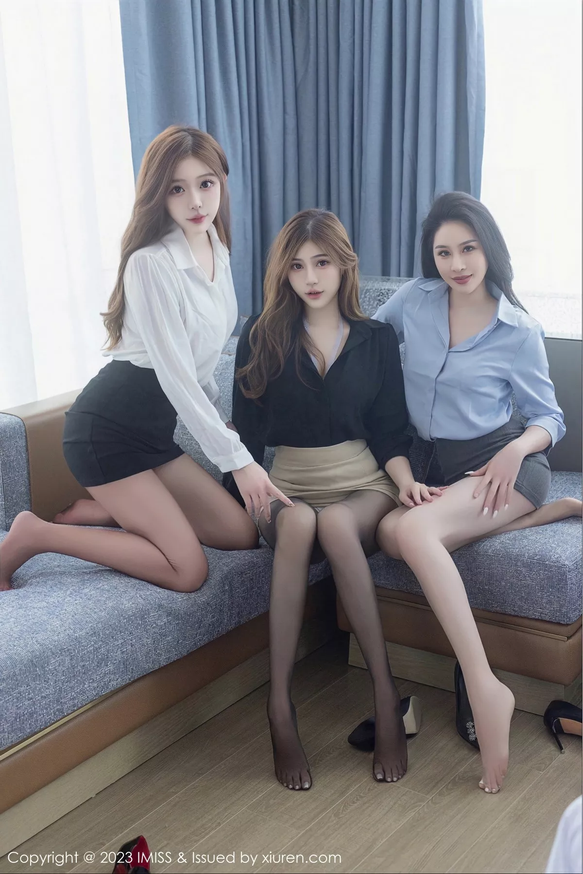 秀人集.com_[IMISS爱蜜社]Vol.743_模特Lavinia肉肉＆Jermy＆Lindalinda性感姐妹花私房内衣写真57P