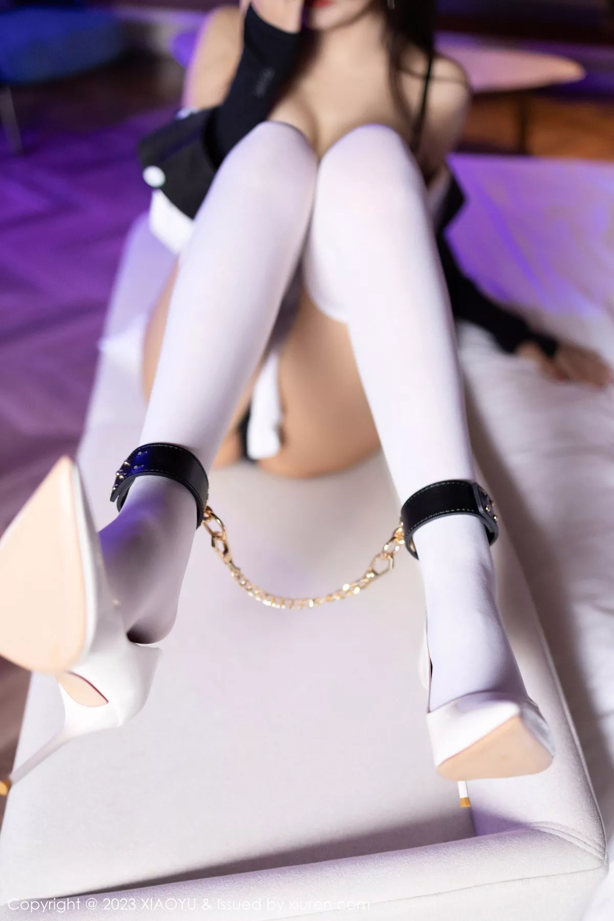 秀人集.com_[XiaoYu画语界]Vol.1103_女神王馨瑶yanni白色水手制服露性感黑色内衣配白丝袜诱惑写真81P