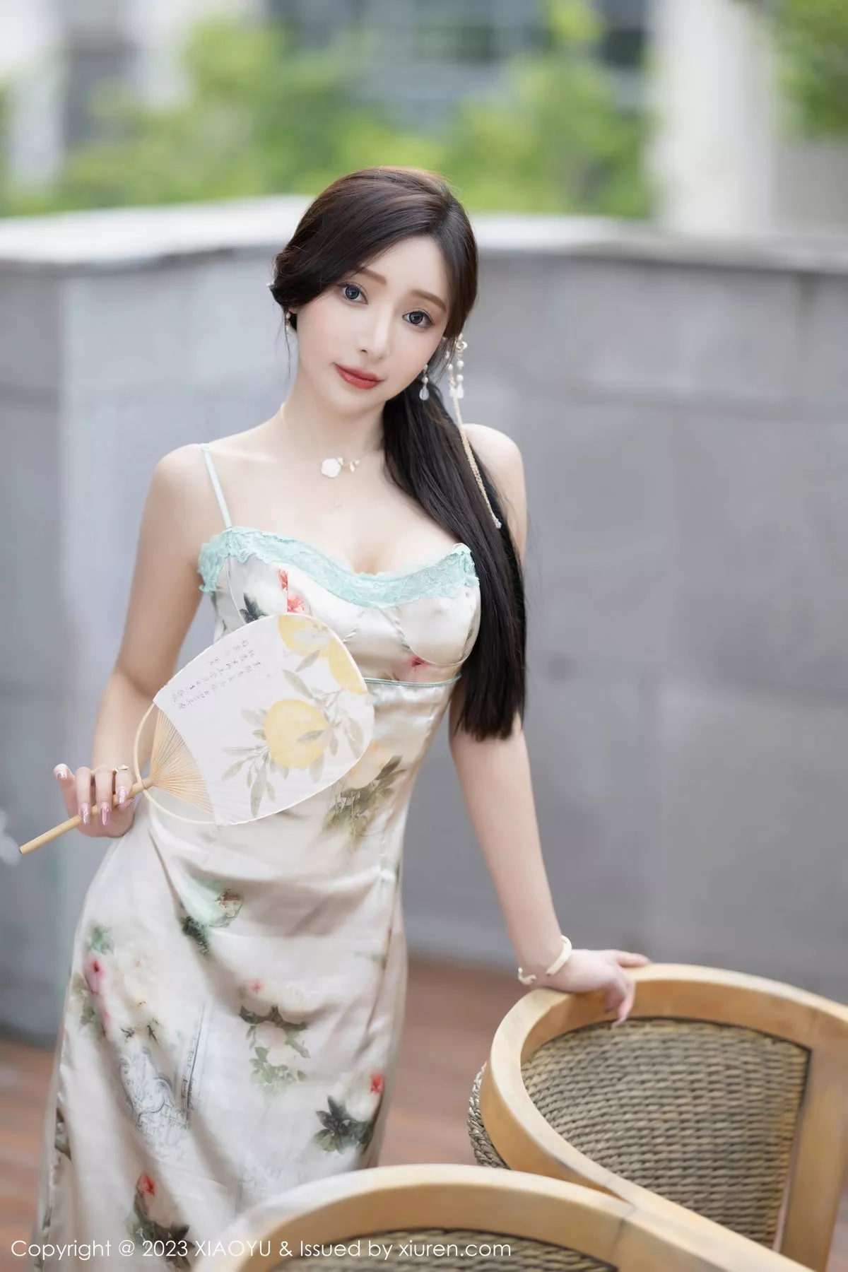 秀人集.com_[XiaoYu画语界]Vol.1097_女神王馨瑶yanni性感浅色吊带长裙+粉色情趣旗袍完美诱惑写真83P