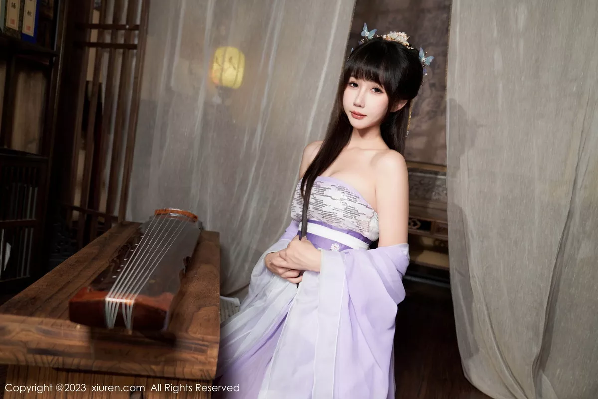 秀人集.com_[XiuRen秀人网]No.7442_模特波巧酱性感紫色薄纱情趣服配超薄肉丝秀完美身材诱惑写真85P