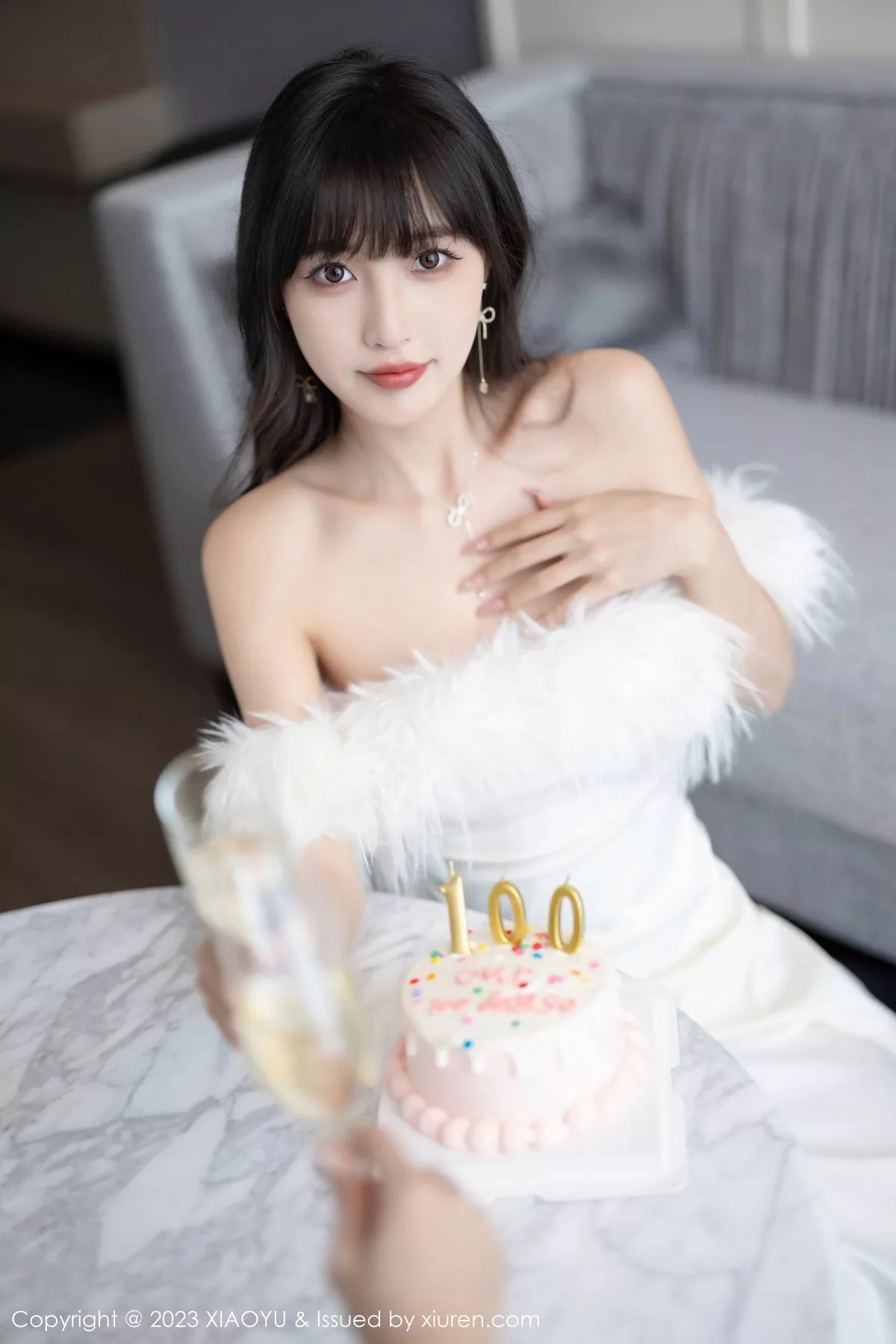 秀人集.com_[XiaoYu画语界]Vol.1120_模特林星阑白色蕾丝情趣内衣+露肩连衣裙秀曼妙身姿诱惑写真102P