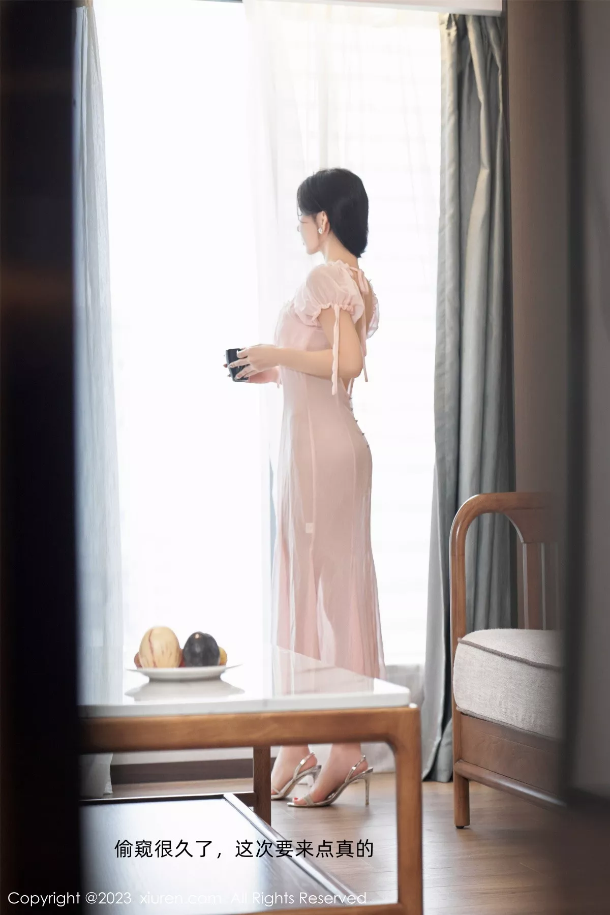 秀人集.com_[XiuRen秀人网]No.7615_女神周于希Sally私房性感粉色薄纱长裙透视秀惹火身材诱惑写真120P