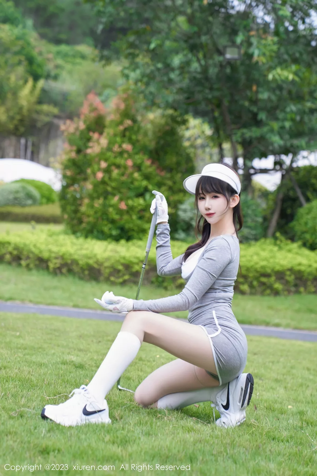 秀人集.com_[XiuRen秀人网]No.7657_模特波巧酱性感灰色运动套装露白色内衣秀凹凸身材完美诱惑写真84P