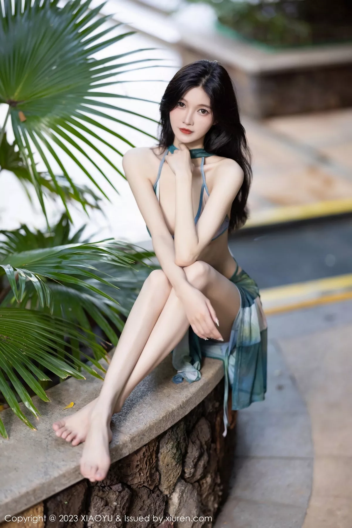 秀人集.com_[XiaoYu画语界]Vol.1146_模特程程程性感墨绿色比基尼+红色开胸服饰秀曼妙身姿诱惑写真86P