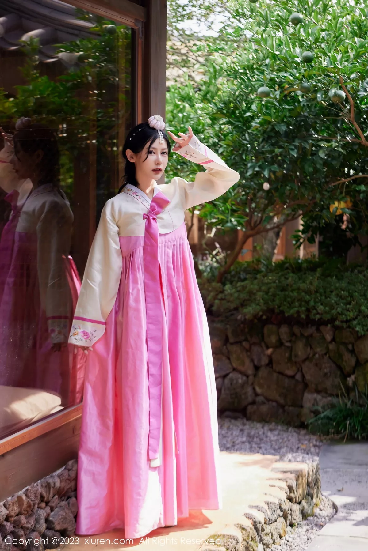 秀人集.com_[XiuRen秀人网]No.7564_模特尹甜甜性感艳红大长今服饰露轻透连体衣秀完美身材诱惑写真69P