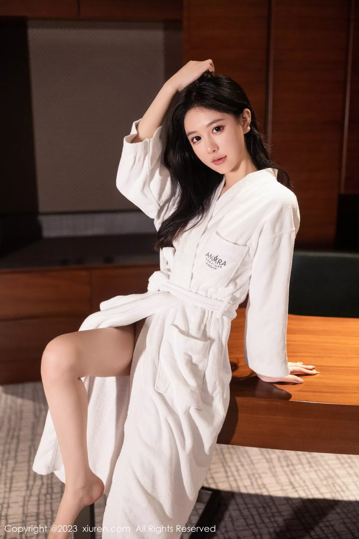 秀人集.com_[XiuRen秀人网]No.7579_模特合集女神幼幼＆唐宁宁浴室性感白色浴袍秀惹火身材诱惑写真73P