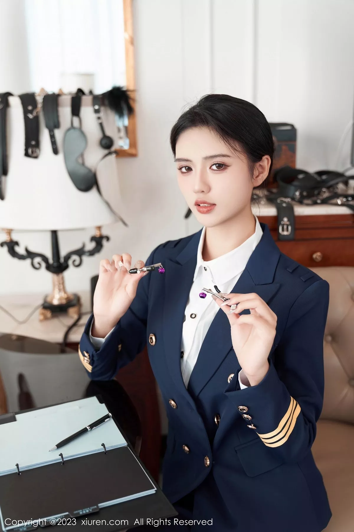 秀人集.com_[XiuRen秀人网]No.7737_模特浅浅Danny秘书角色装扮脱Ol制服露红色蕾丝内衣诱惑写真76P