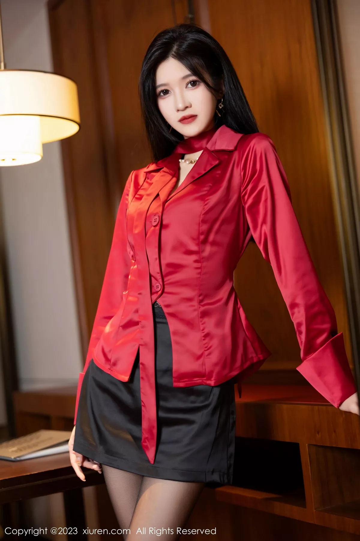 秀人集.com_[XiuRen秀人网]No.7750_模特程程程性感红色蕾丝情趣内衣配红丝吊袜秀曼妙身姿诱惑写真83P