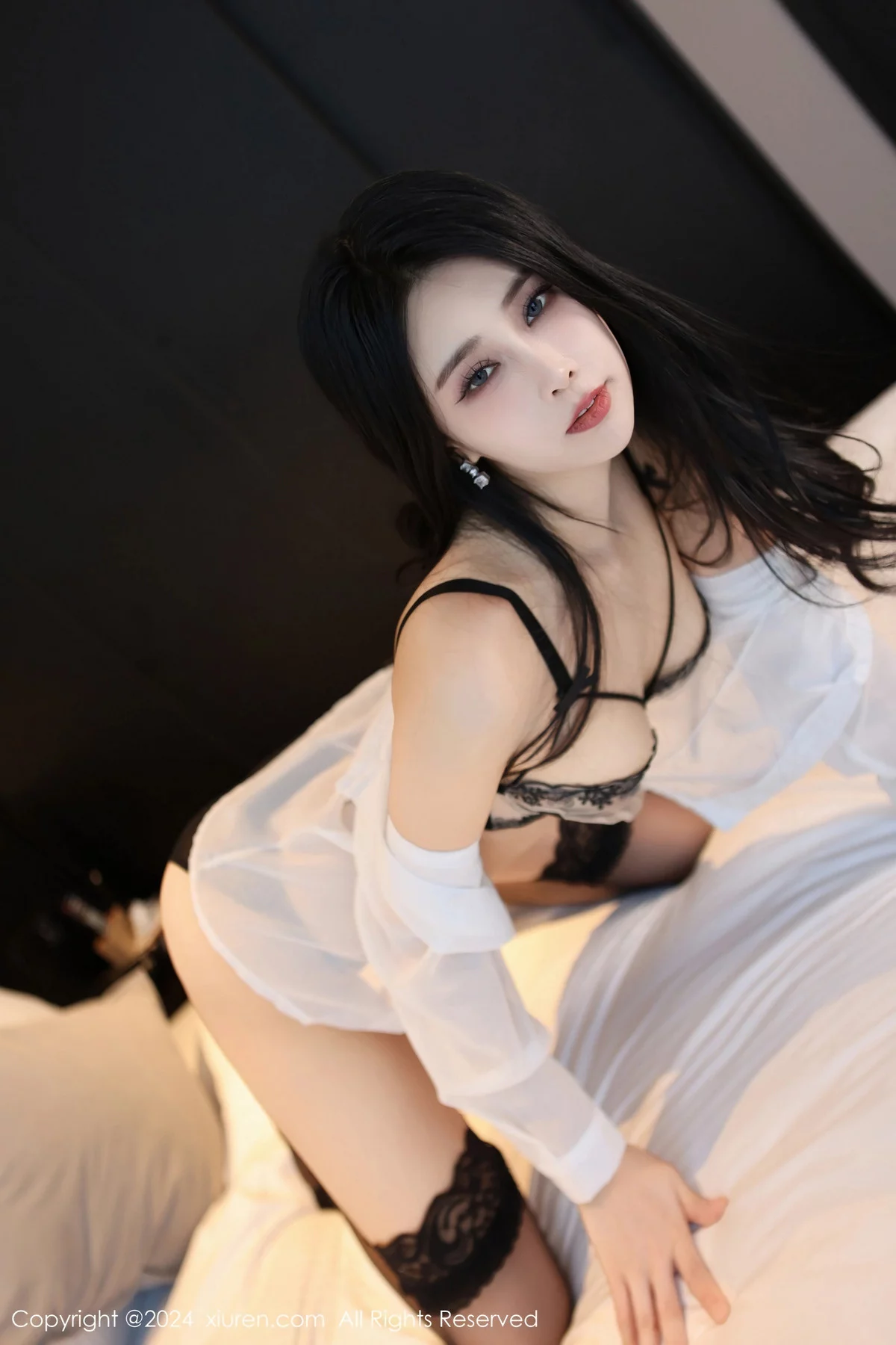 秀人集.com_[XiuRen秀人网]No.7896_模特草莓mm性感黑色轻透情趣内衣配黑丝袜秀曼妙身姿诱惑写真79P