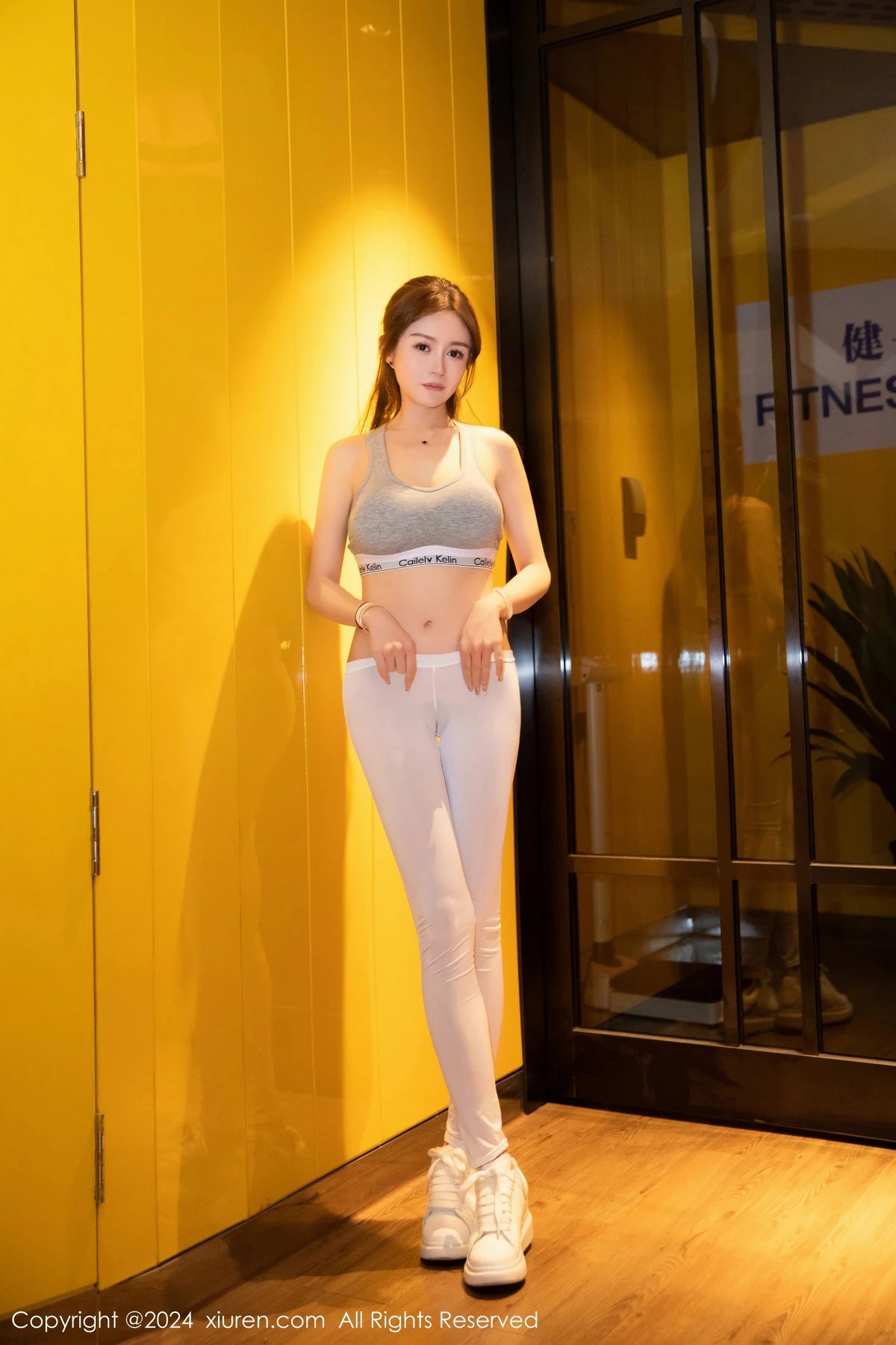 秀人集.com_[XiuRen秀人网]No.8140_模特林幼一健身场所性感紧身运动服饰秀完美身材迷人诱惑写真77P