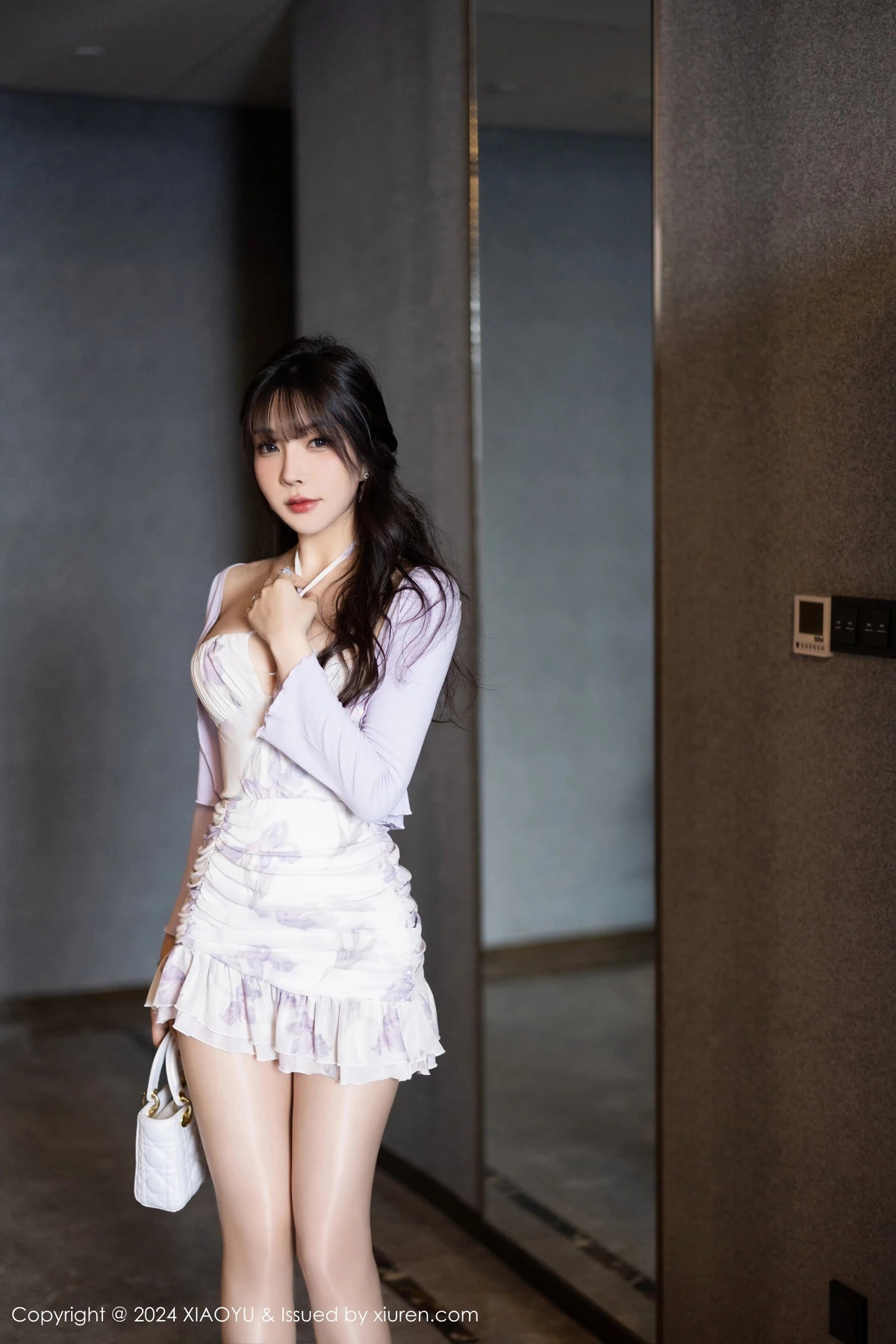 秀人集.com_[XiaoYu画语界]Vol.1224_女神徐莉芝Booty轻透薄纱情趣服配开档白丝秀曼妙身姿诱惑写真87P