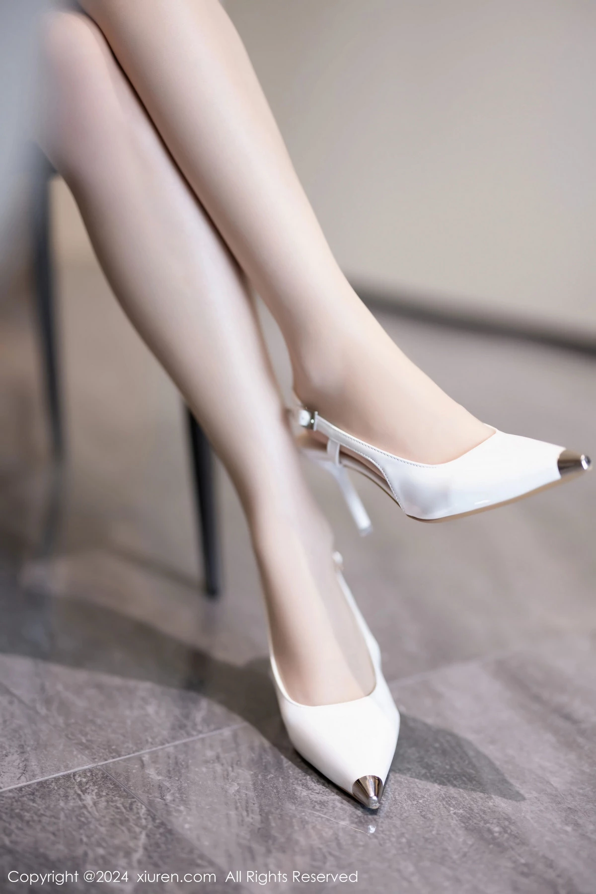 秀人集.com_[XiuRen秀人网]No.8504_模特林星阑性感白色短T配牛仔短裤露黑色蕾丝内衣撩人诱惑写真81P