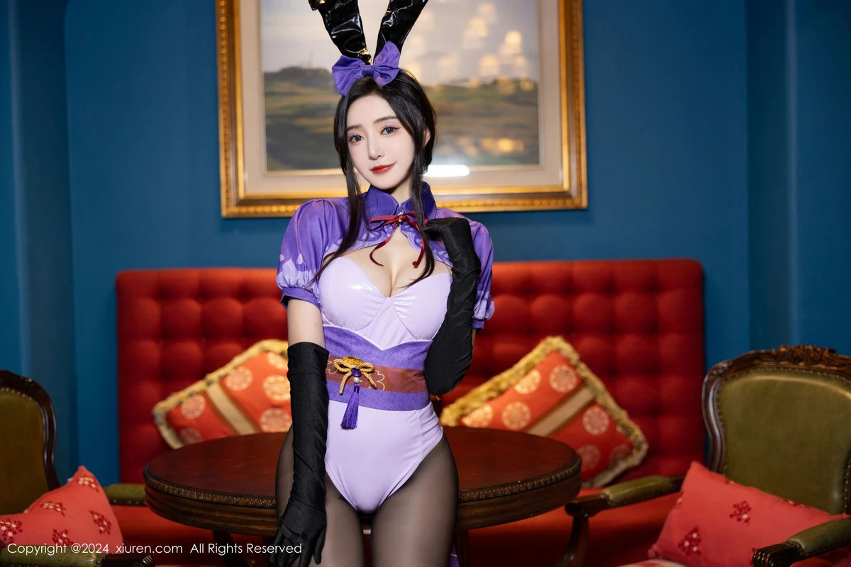 秀人集.com_[XiuRen秀人网]No.8562_女神王馨瑶yanni性感紫色内衣配超薄黑丝秀完美身材迷人诱惑写真81P
