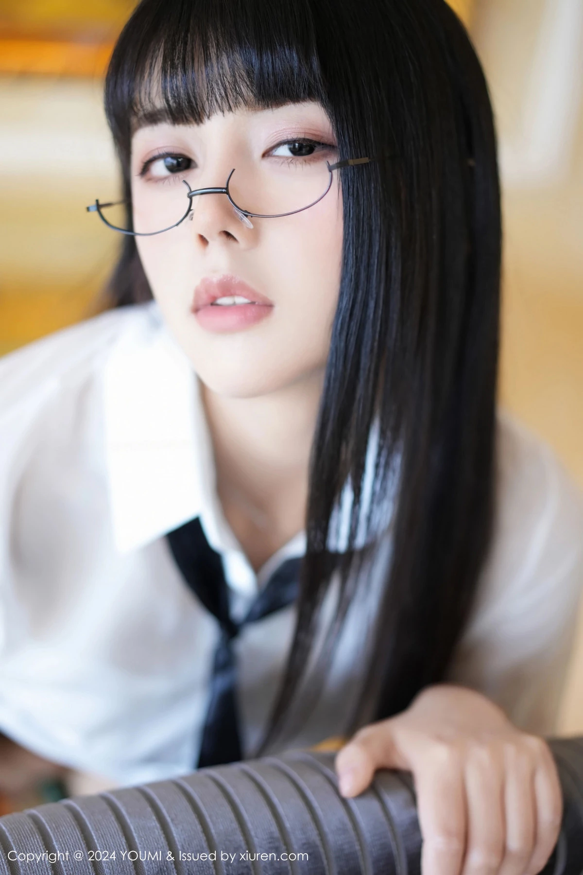 秀人集.com_[YouMi尤蜜荟]Vol.1063_模特赵可欣baby性感白T配黑短裙露超薄黑丝秀曼妙身姿诱惑写真73P