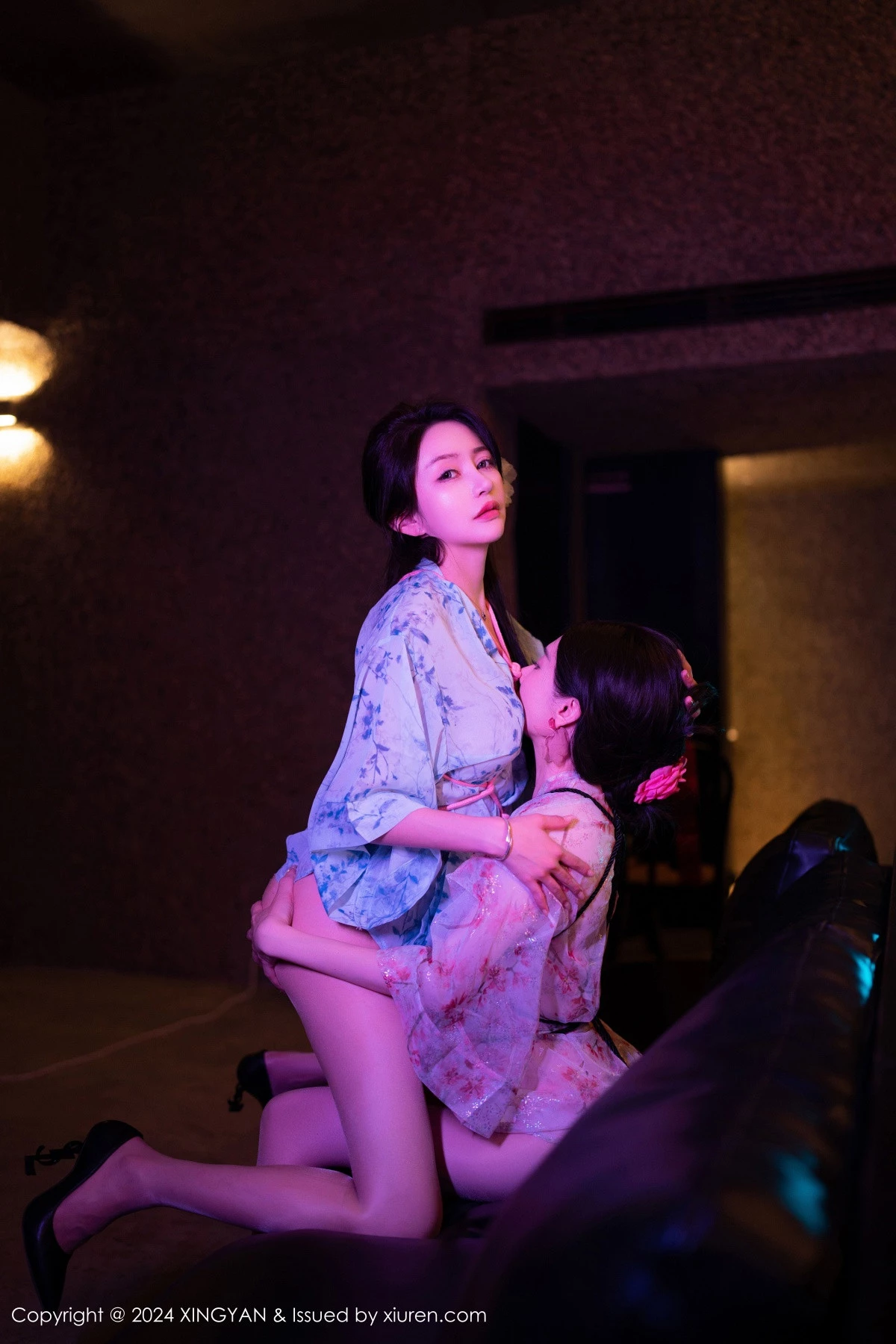 秀人集.com_[XINGYAN星颜社]VOL.237_模特合集女神林幼一＆潘思沁私房激情演绎双峰对决惹火诱惑写真81P