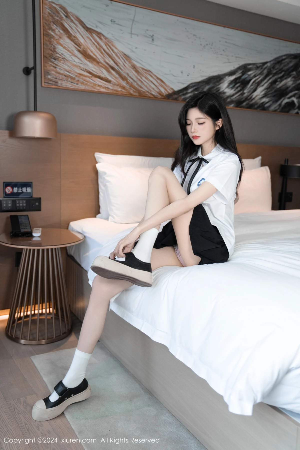 秀人集.com_[XiuRen秀人网]No.8671_模特程程程性感学生制服半脱露粉色内衣秀苗条身材迷人诱惑写真90P