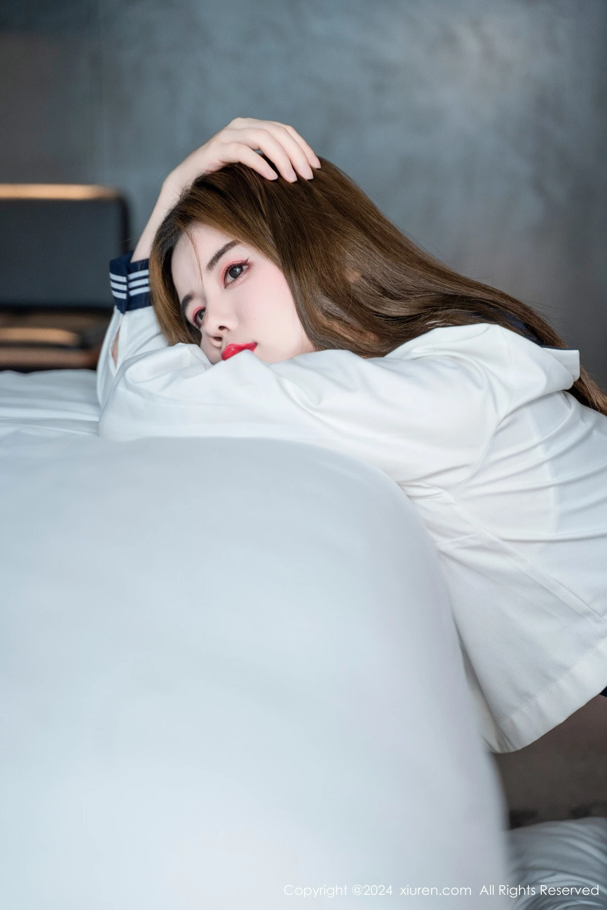 秀人集.com_[XiuRen秀人网]No.8819_新人模特凌彩烟私房浴缸性感学生服饰半脱秀丰满身材诱惑写真86P