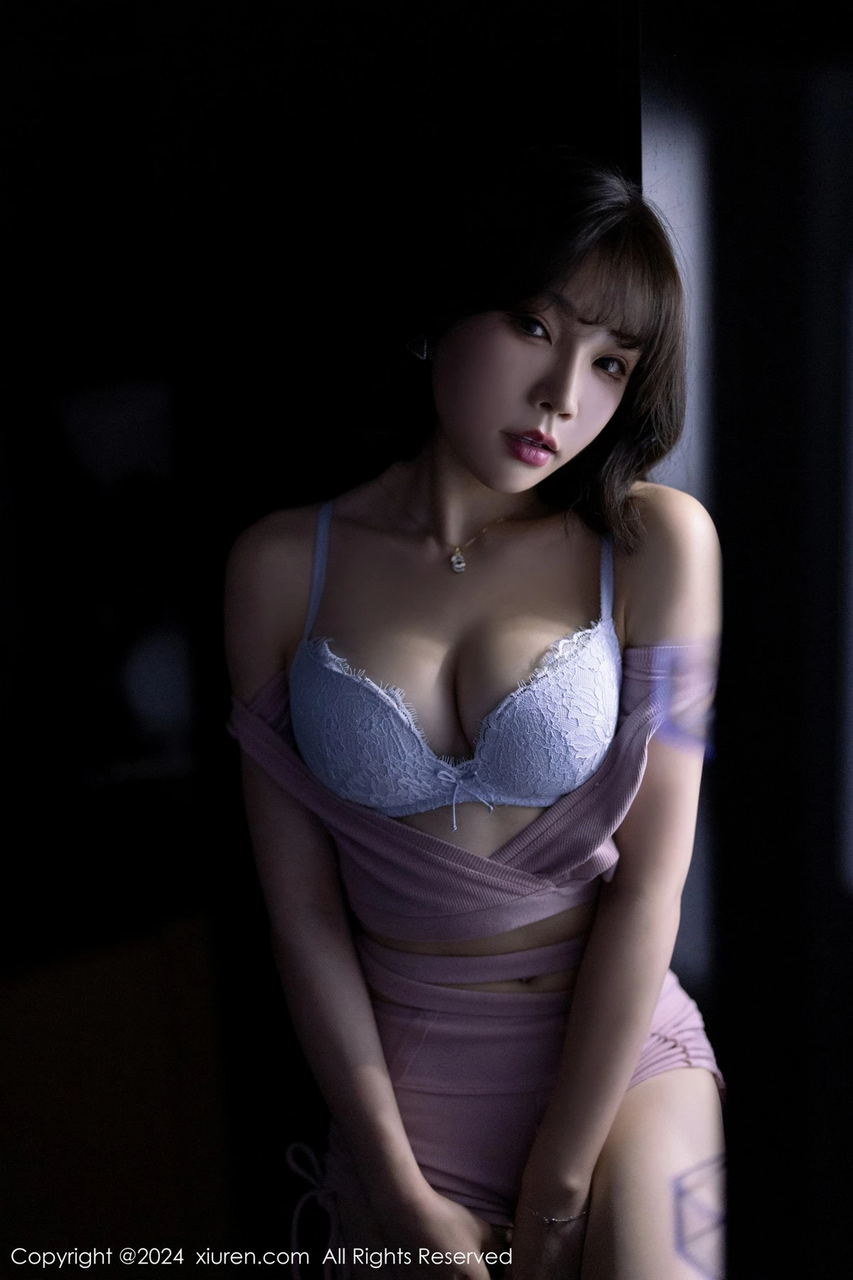 秀人集.com_[XiuRen秀人网]No.8836_模特徐莉芝Booty性感粉色服饰+白色蕾丝内衣秀曼妙身姿诱惑写真87P