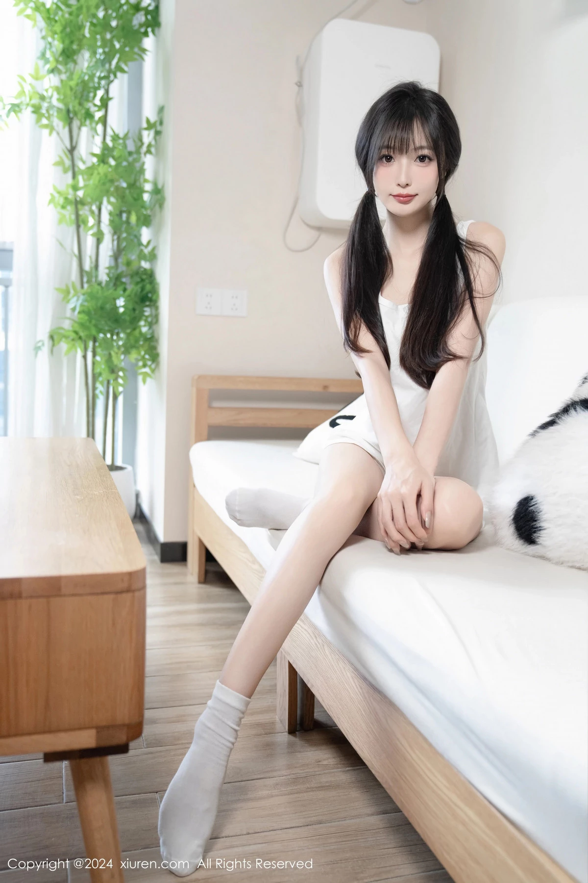 秀人集.com_[XiuRen秀人网]No.8952_模特林星阑双马尾主题性感白色情趣内衣秀曼妙身姿撩人诱惑写真83P