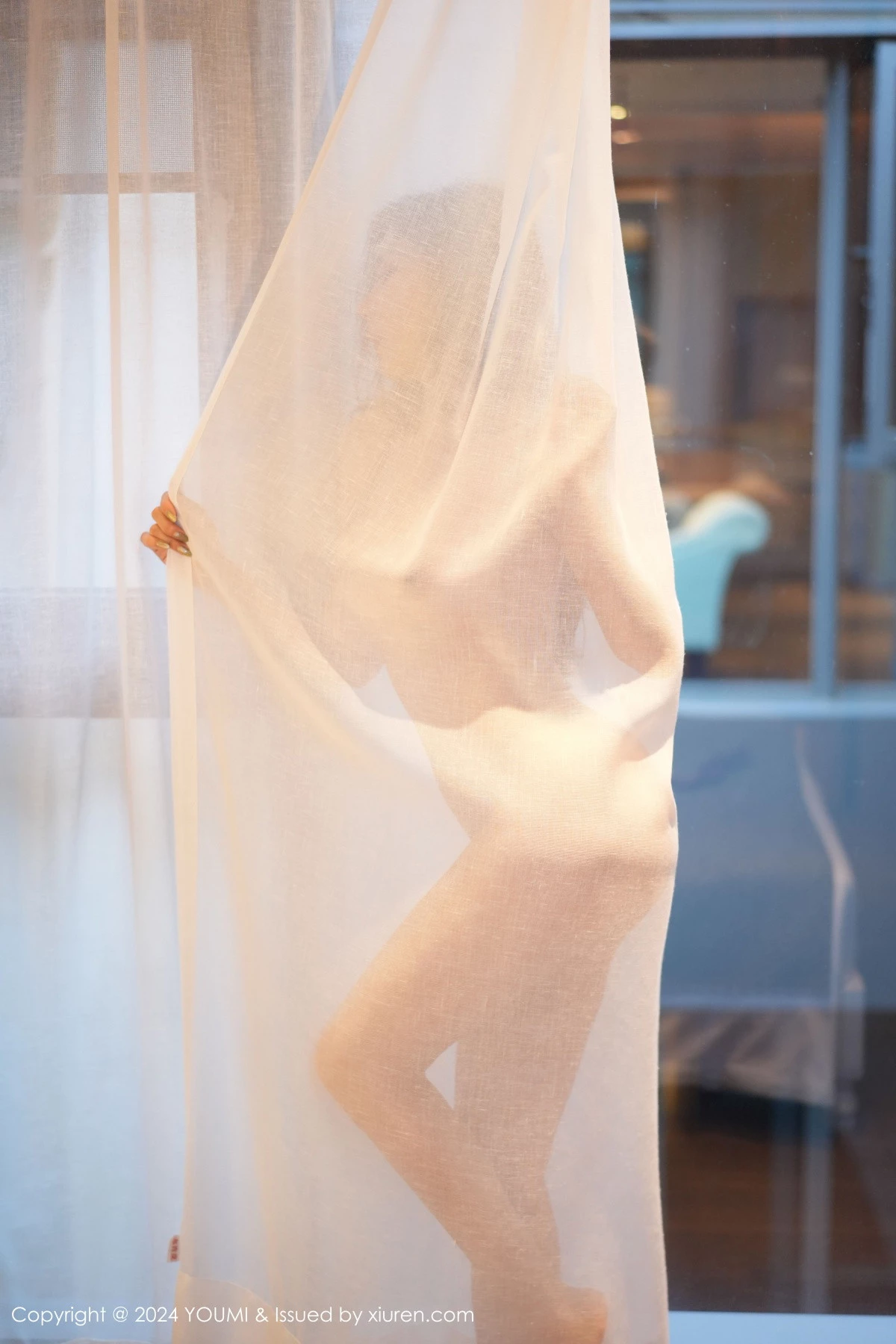 秀人集.com_[YouMi尤蜜荟]Vol.1090_模特心妍小公主性感黑色轻透服饰露黑色情趣内衣惹火诱惑写真55P