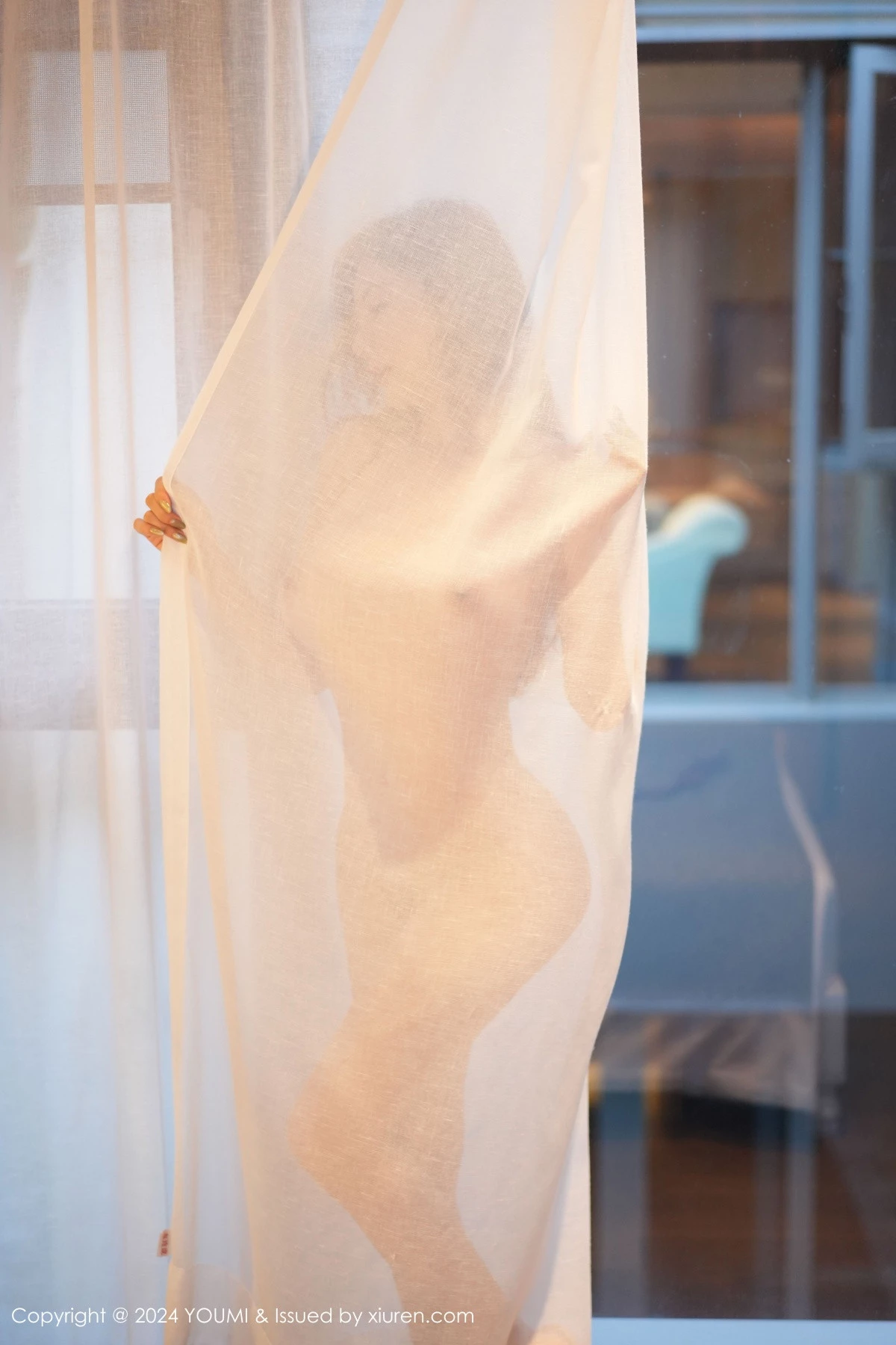 秀人集.com_[YouMi尤蜜荟]Vol.1090_模特心妍小公主性感黑色轻透服饰露黑色情趣内衣惹火诱惑写真55P