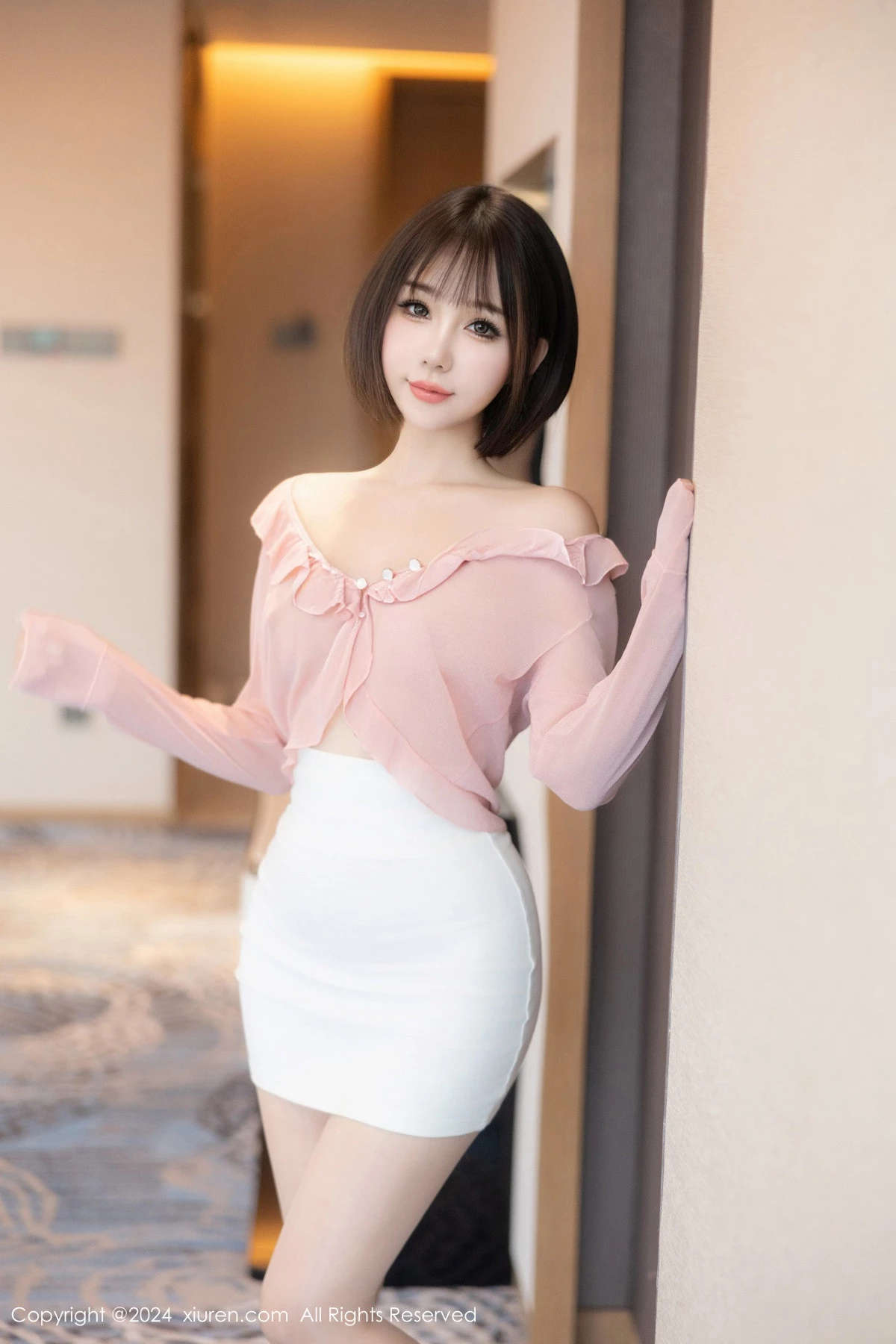 秀人集.com_[XiuRen秀人网]No.9273_模特波巧酱浴室场景粉色上衣配超薄肉丝湿身秀惹火身材诱惑写真79P