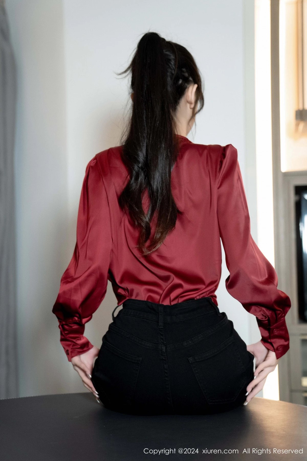 秀人集.com_[XiuRen秀人网]No.9299_模特林星阑私房性感黑色蕾丝内衣配开档黑丝秀曼妙身姿诱惑写真94P