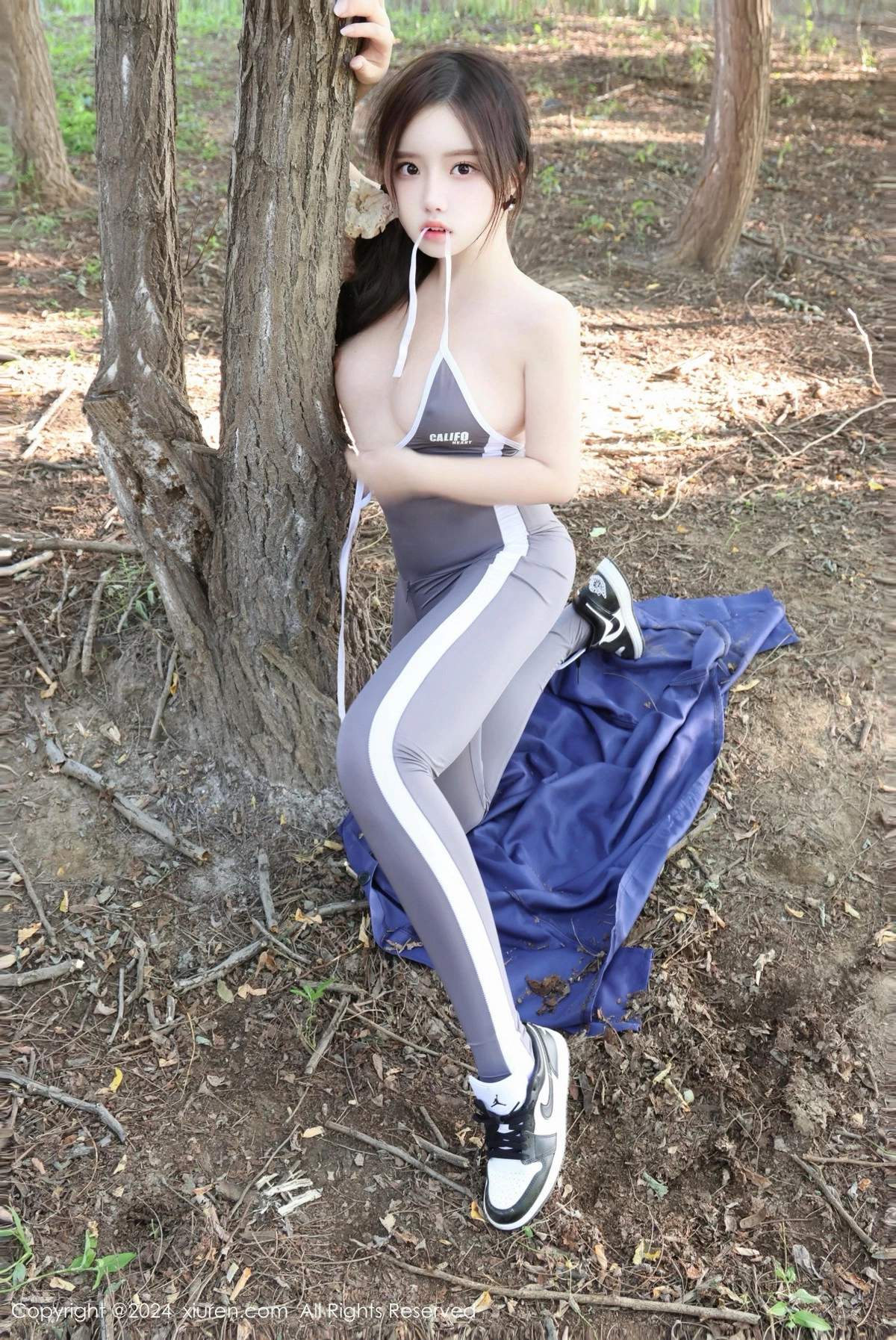 秀人集.com_[XiuRen秀人网]No.9311_模特小薯条nienie晨跑主题性感灰色运动服饰秀完美身材诱惑写真92P