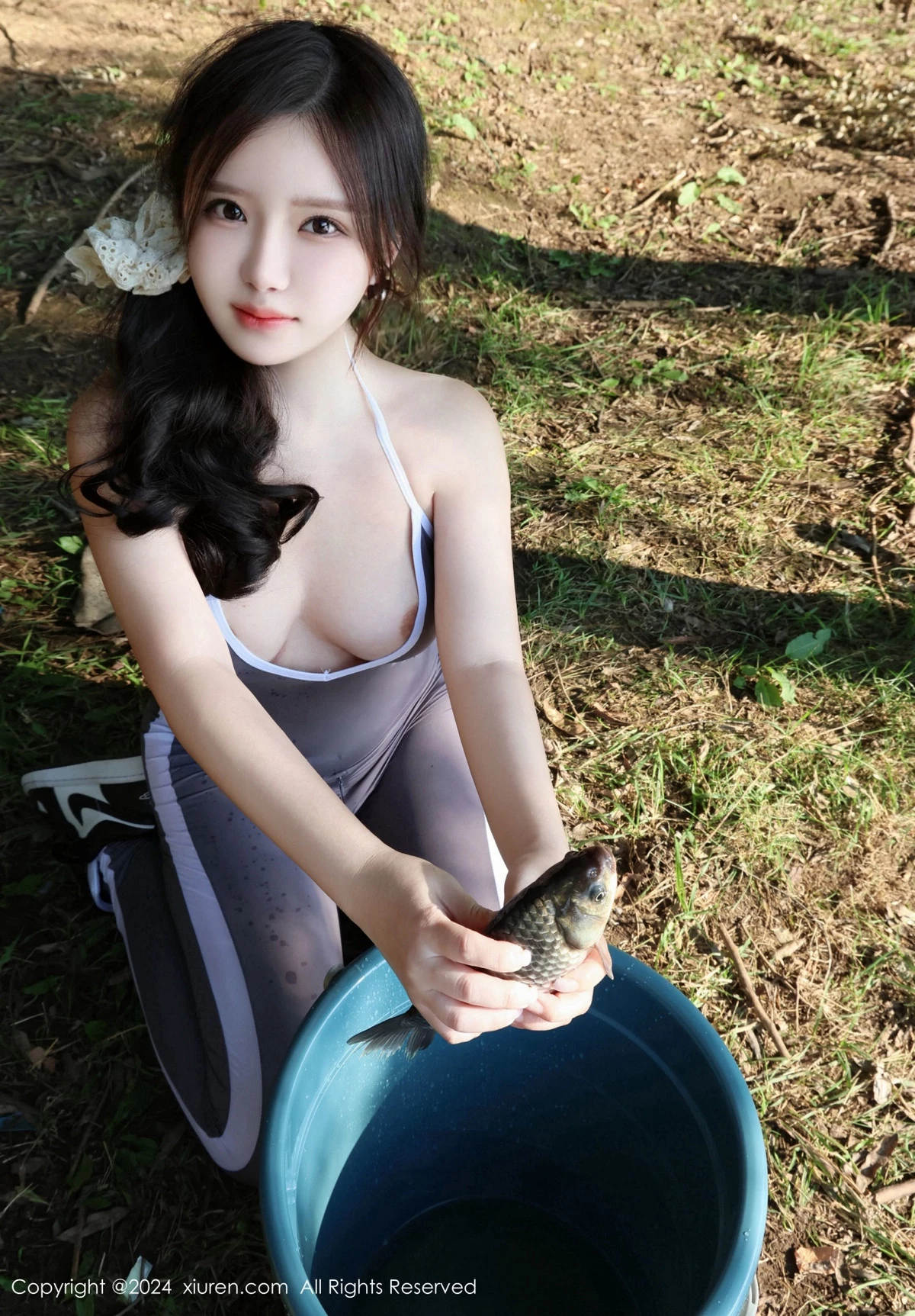 秀人集.com_[XiuRen秀人网]No.9311_模特小薯条nienie晨跑主题性感灰色运动服饰秀完美身材诱惑写真92P