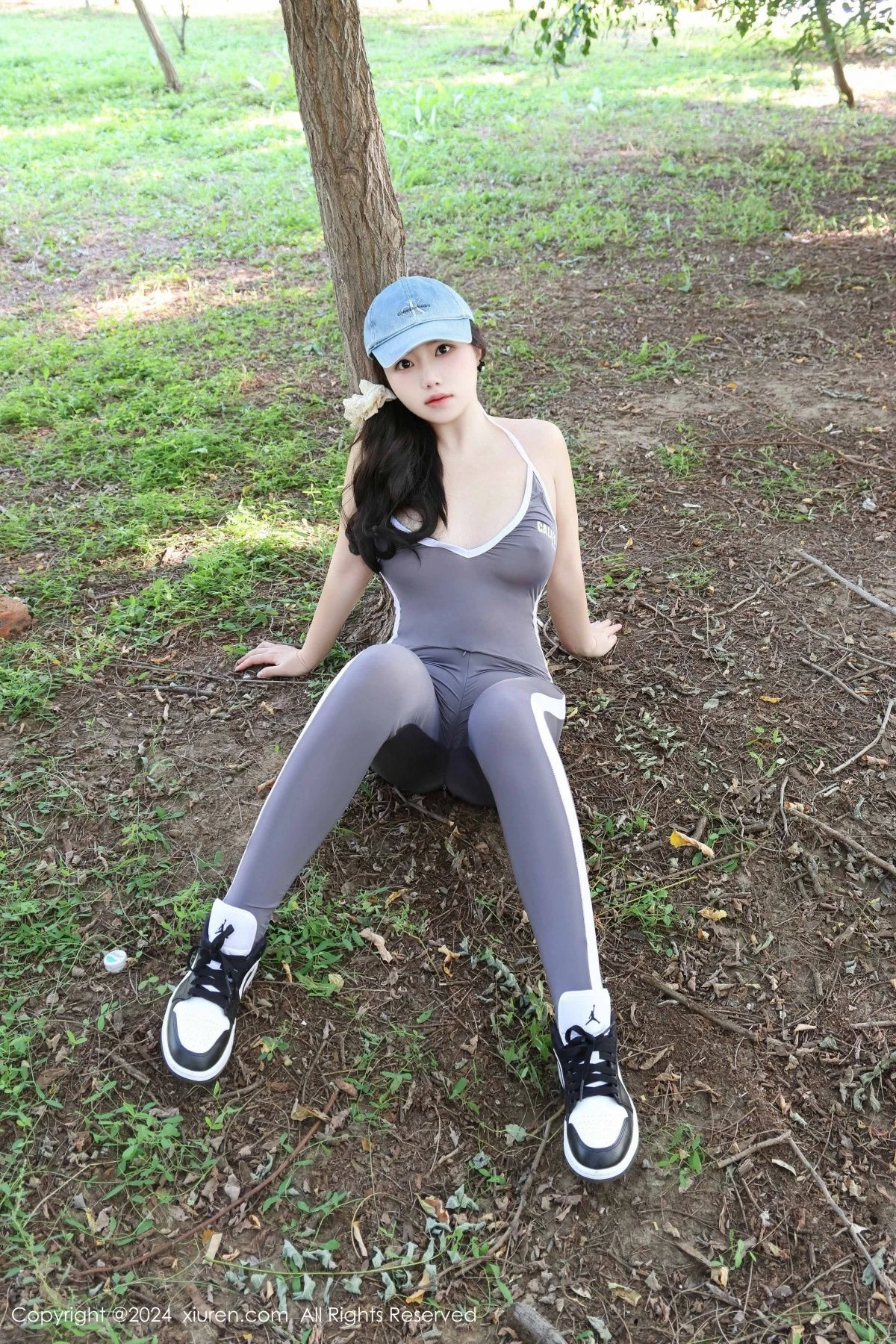 秀人集.com_[XiuRen秀人网]No.9311_模特小薯条nienie晨跑主题性感灰色运动服饰秀完美身材诱惑写真92P