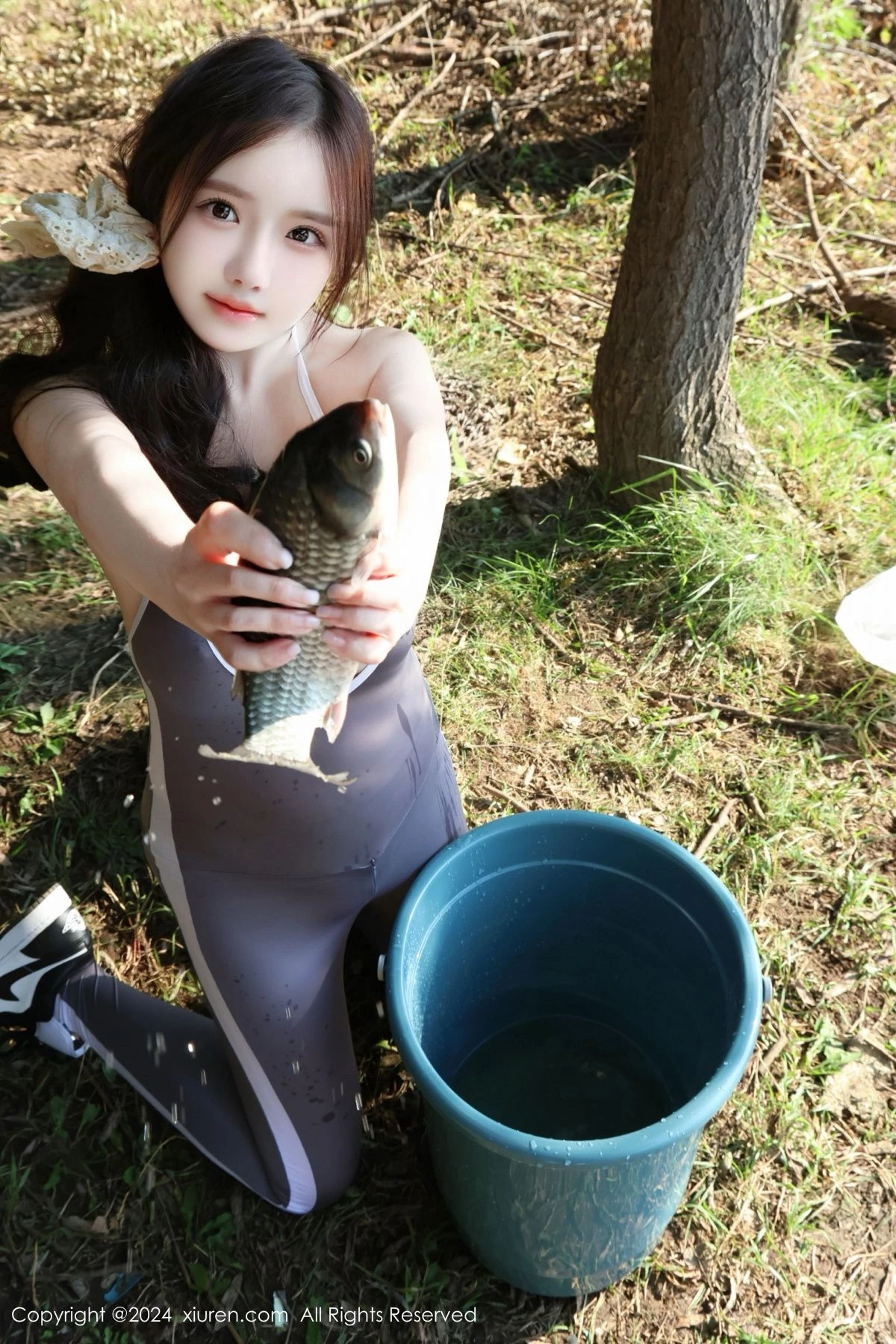 秀人集.com_[XiuRen秀人网]No.9311_模特小薯条nienie晨跑主题性感灰色运动服饰秀完美身材诱惑写真92P