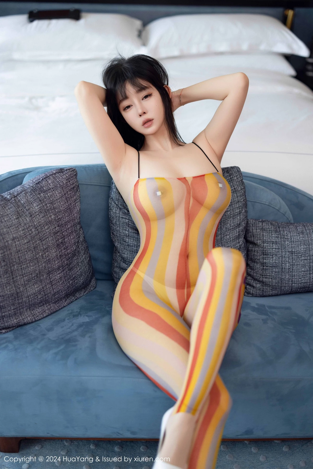 秀人集.com_[HuaYang花漾]Vol.622_女神王雨纯私房性感花色轻透连体衣秀完美身材浑圆翘臀诱惑写真89P