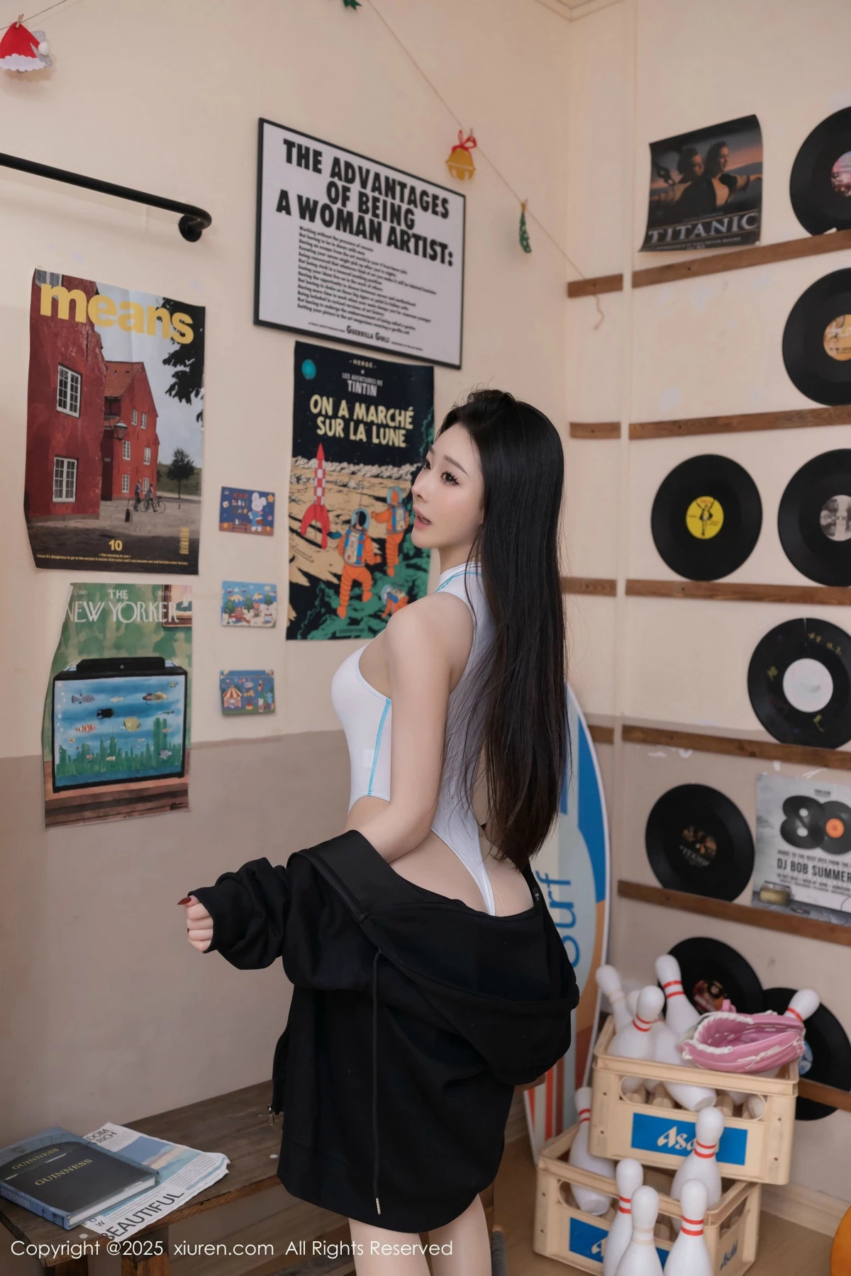 秀人集.com_[XiuRen秀人网]No.9707_模特小逗逗性感白色高叉连体衣配超薄肉丝秀曼妙身材诱惑写真80P