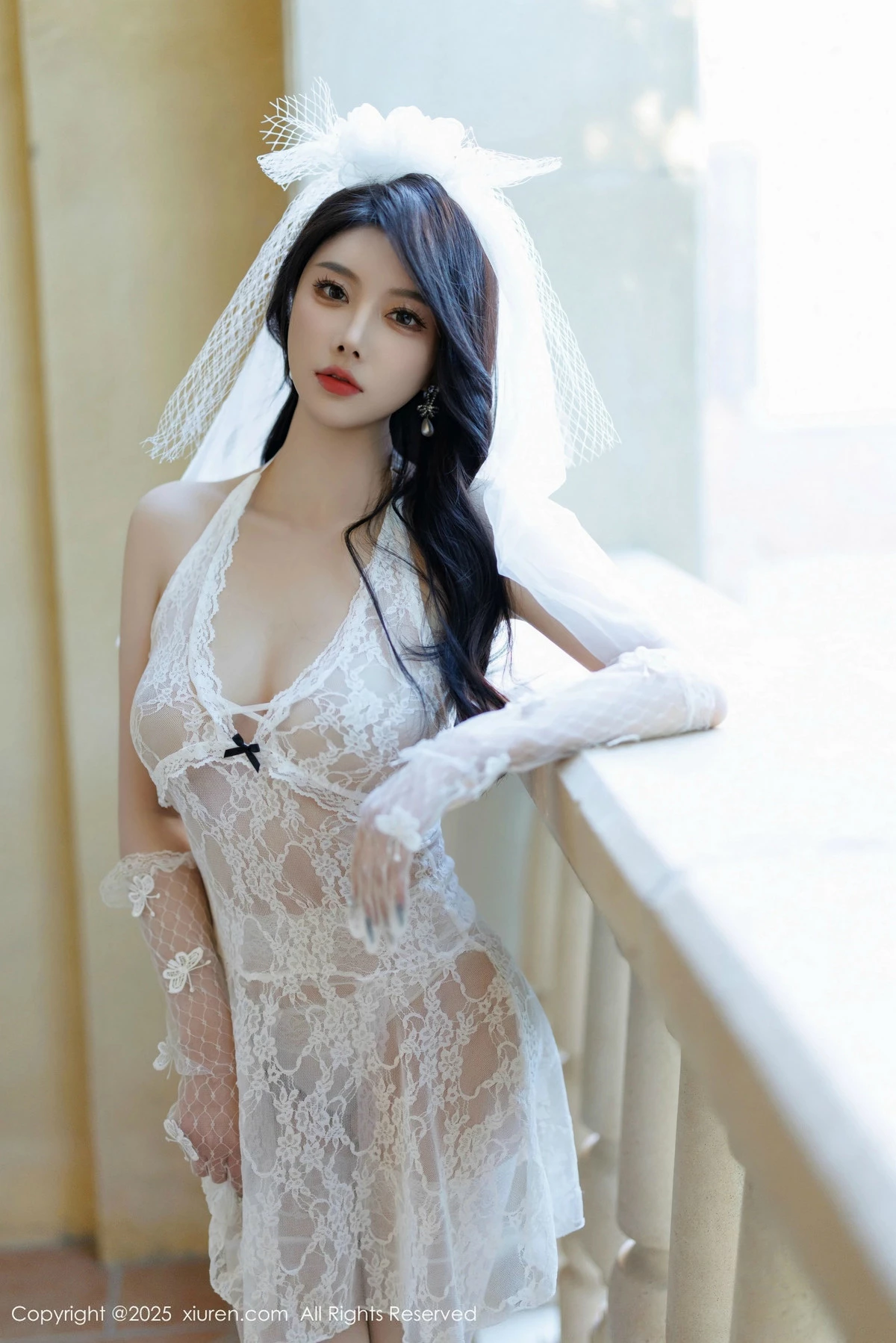 秀人集.com_[XiuRen秀人网]No.9722_女神杨晨晨Yome性感白色情趣内衣配白丝吊袜秀丰腴身材诱惑写真83P