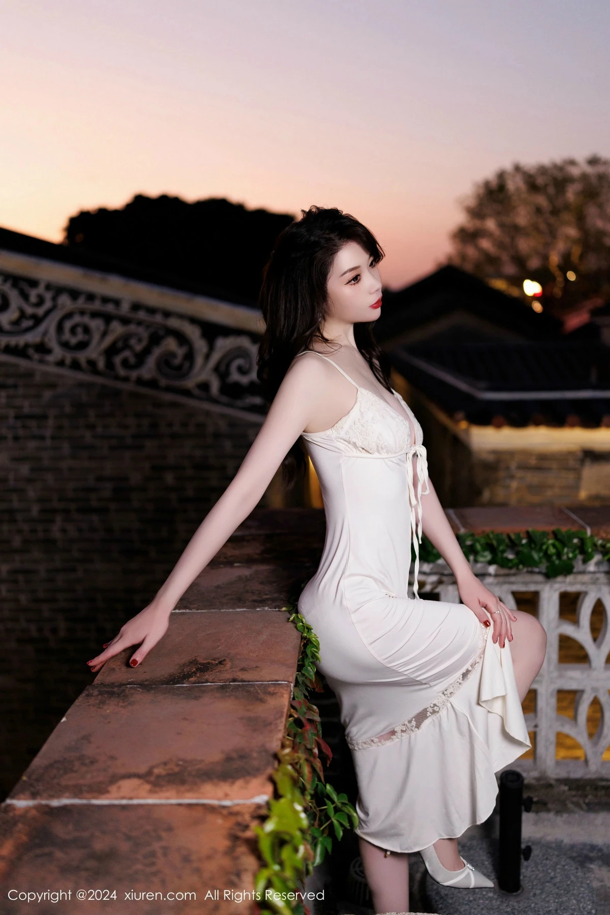 秀人集.com_[XiuRen秀人网]No.9643_模特梦心玥性感白色连衣裙露白色内衣秀高挑曼妙身姿诱惑写真85P