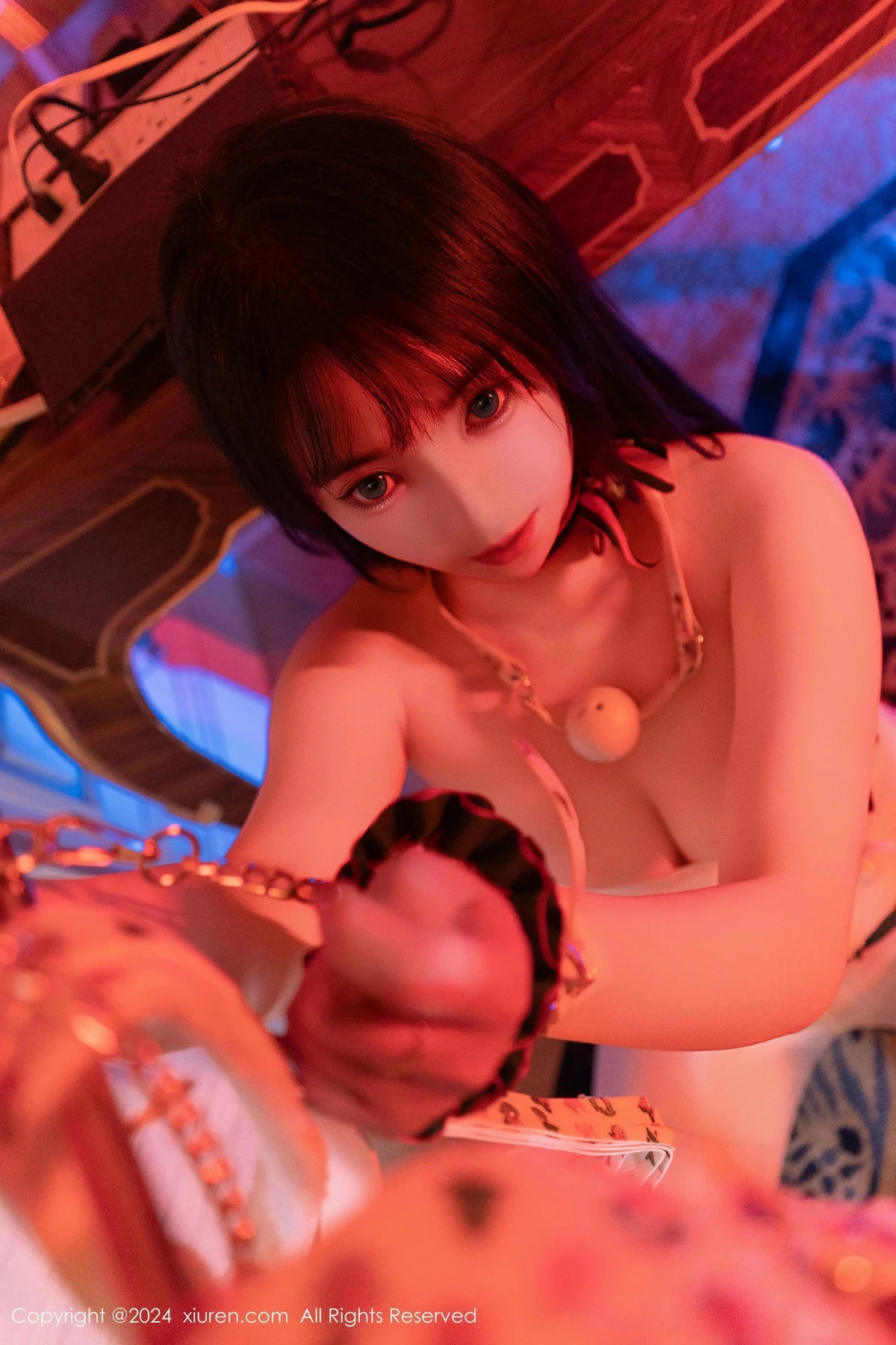 秀人集.com_[XiuRen秀人网]No.9638_新人模特软情调教主题性感情趣服饰配超薄肉丝秀火辣身材诱惑写真112P