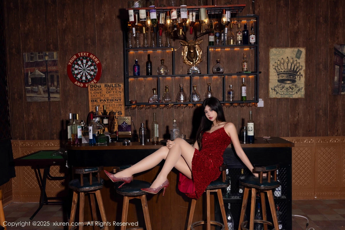 秀人集.com_[XiuRen秀人网]No.9828_女神绮里嘉ula性感红色吊带短裙配超薄肉丝秀曼妙身姿诱惑写真82P